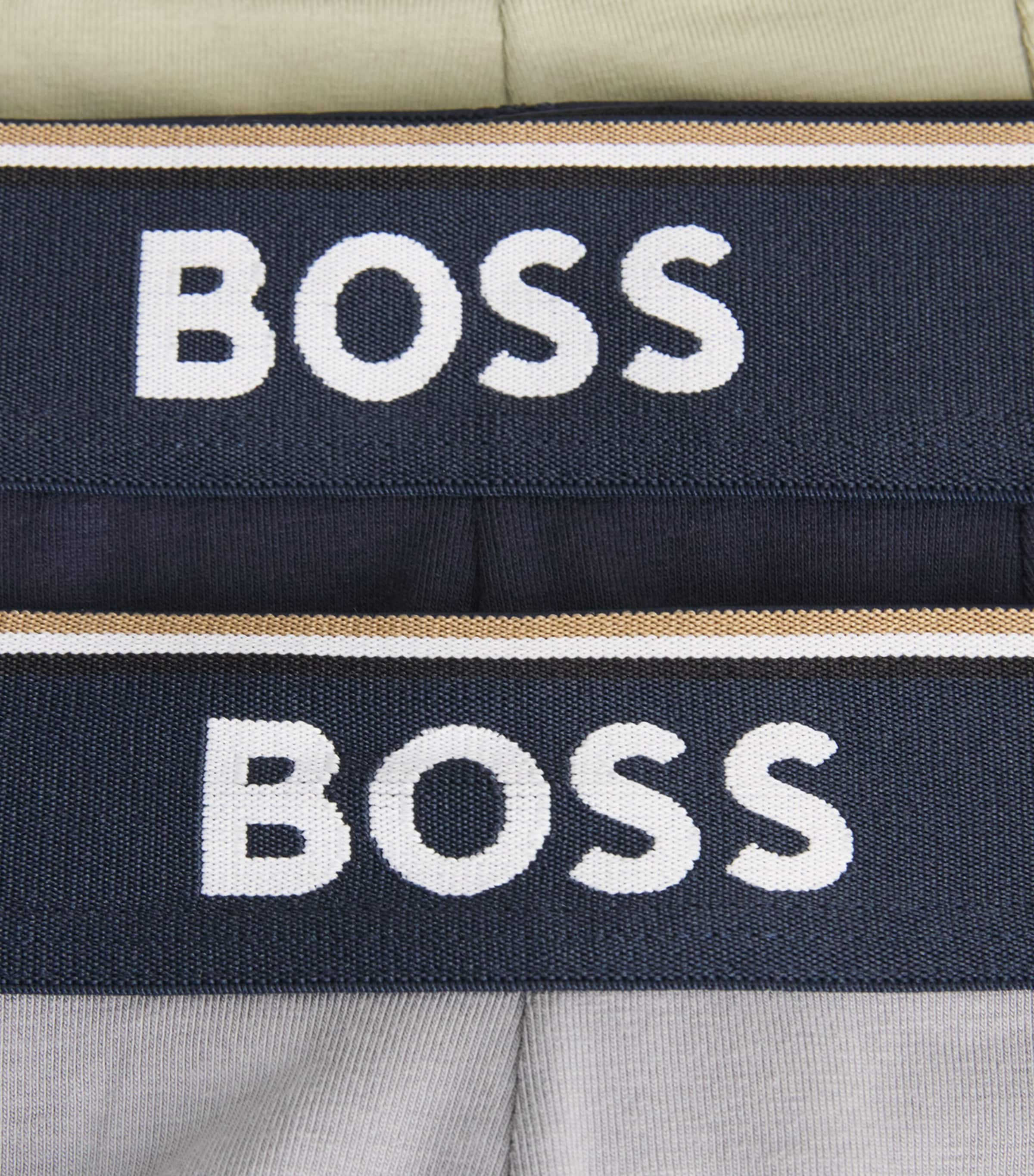 BOSS Mens Stretch-Cotton Power Briefs (Pack of 3) Open Misc Image 5
