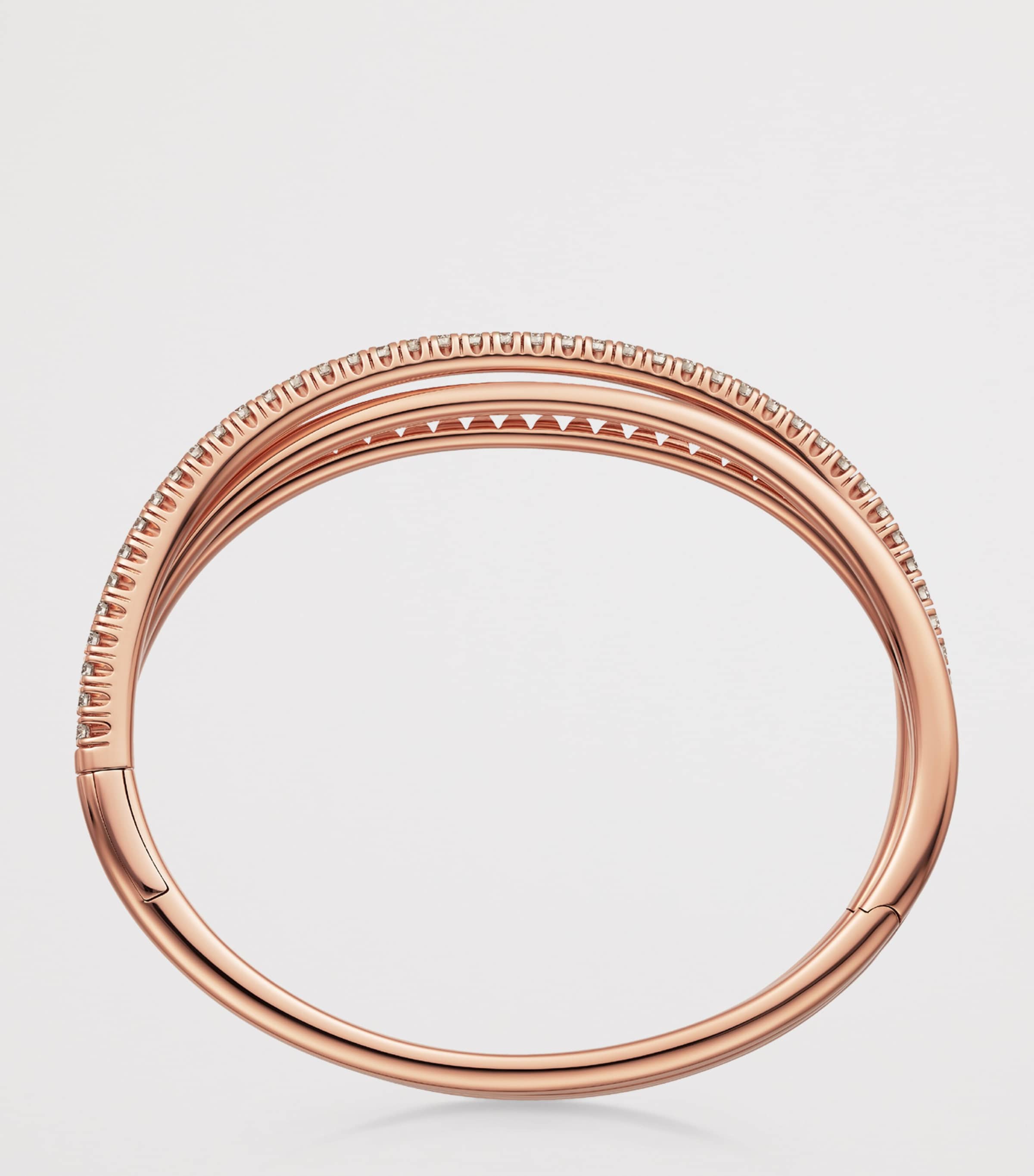 Cartier Rose Gold and Diamond Étincelle de Cartier Bangle Rose Gold Image 7