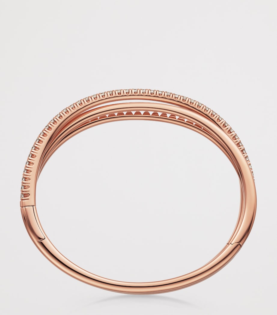 Cartier Rose Gold and Diamond Étincelle de Cartier Bangle Rose Gold Image 7