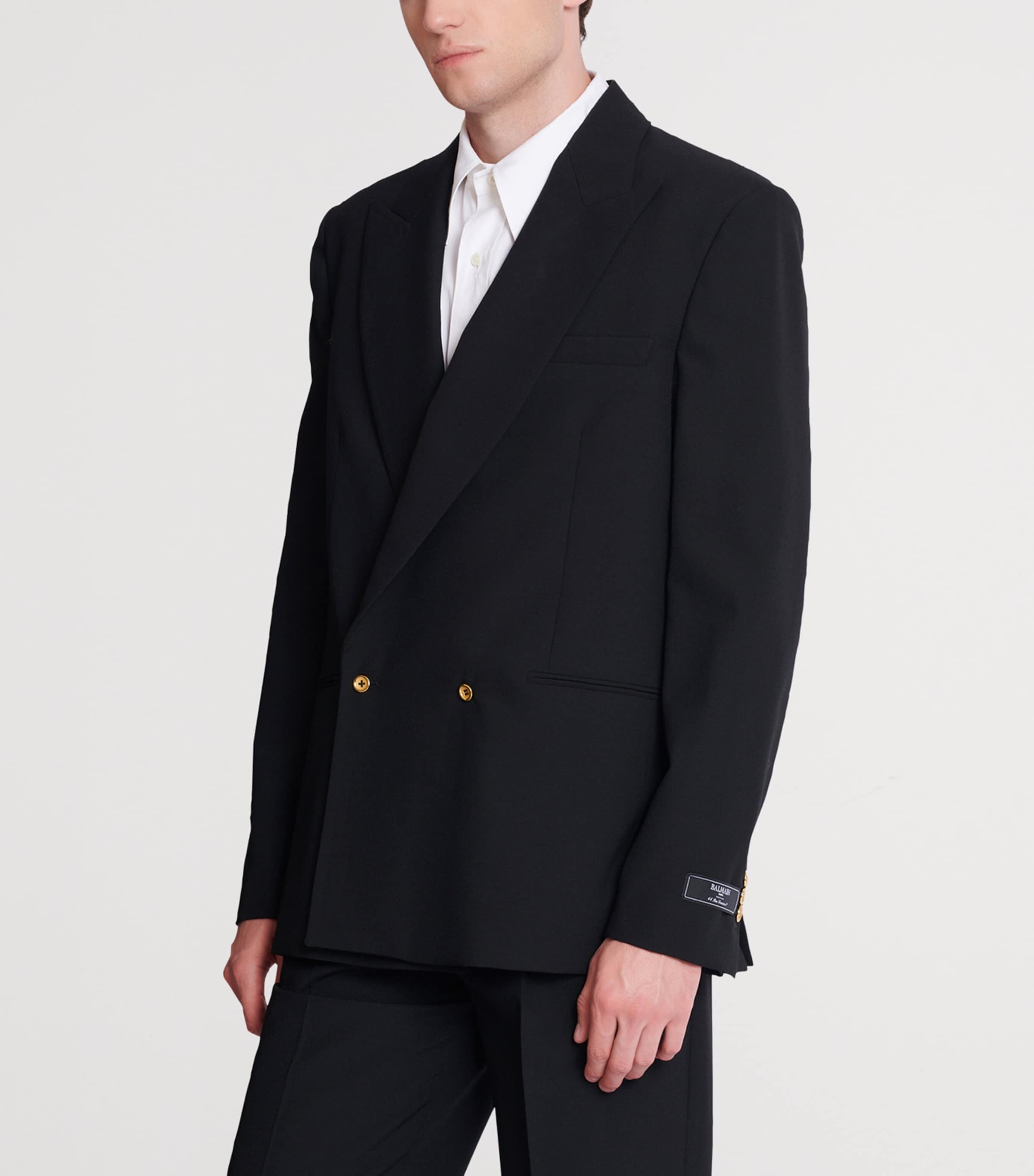 Wool 2-Button Blazer 0PA NOIR Image 5
