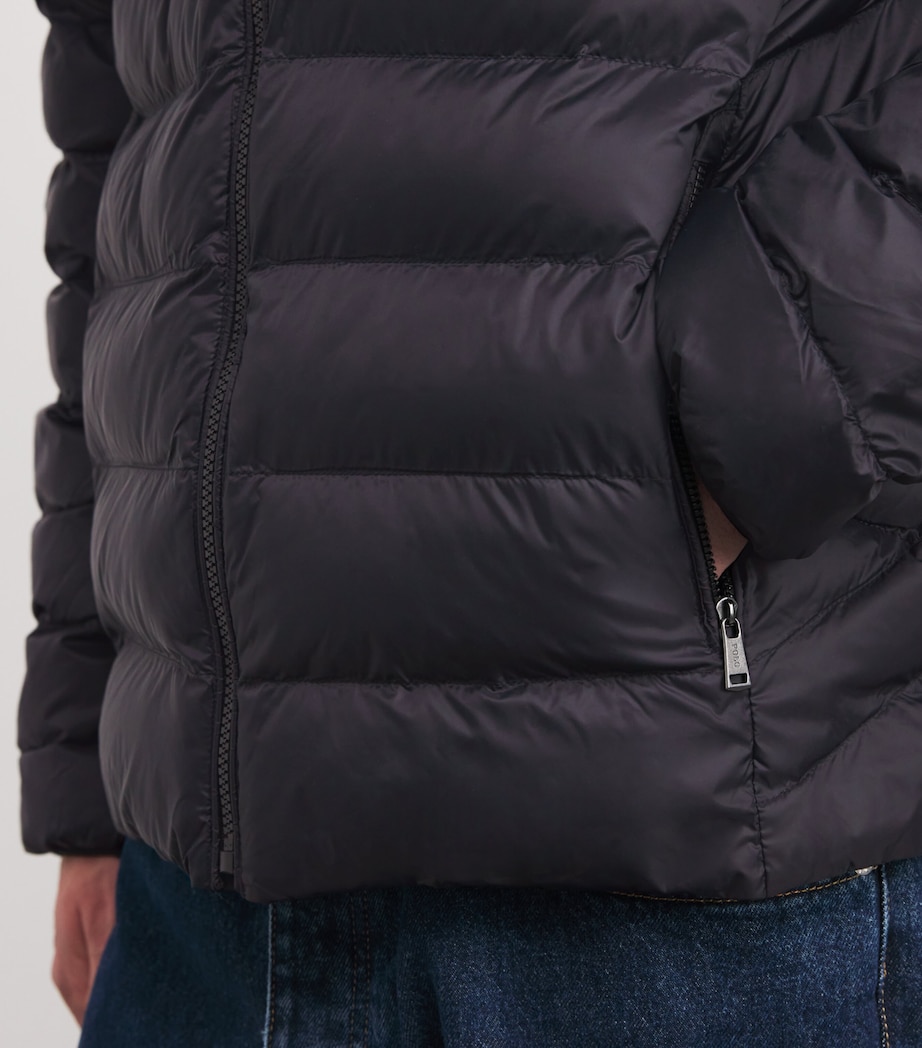 Polo Pony Puffer Jacket BLACK Image 6