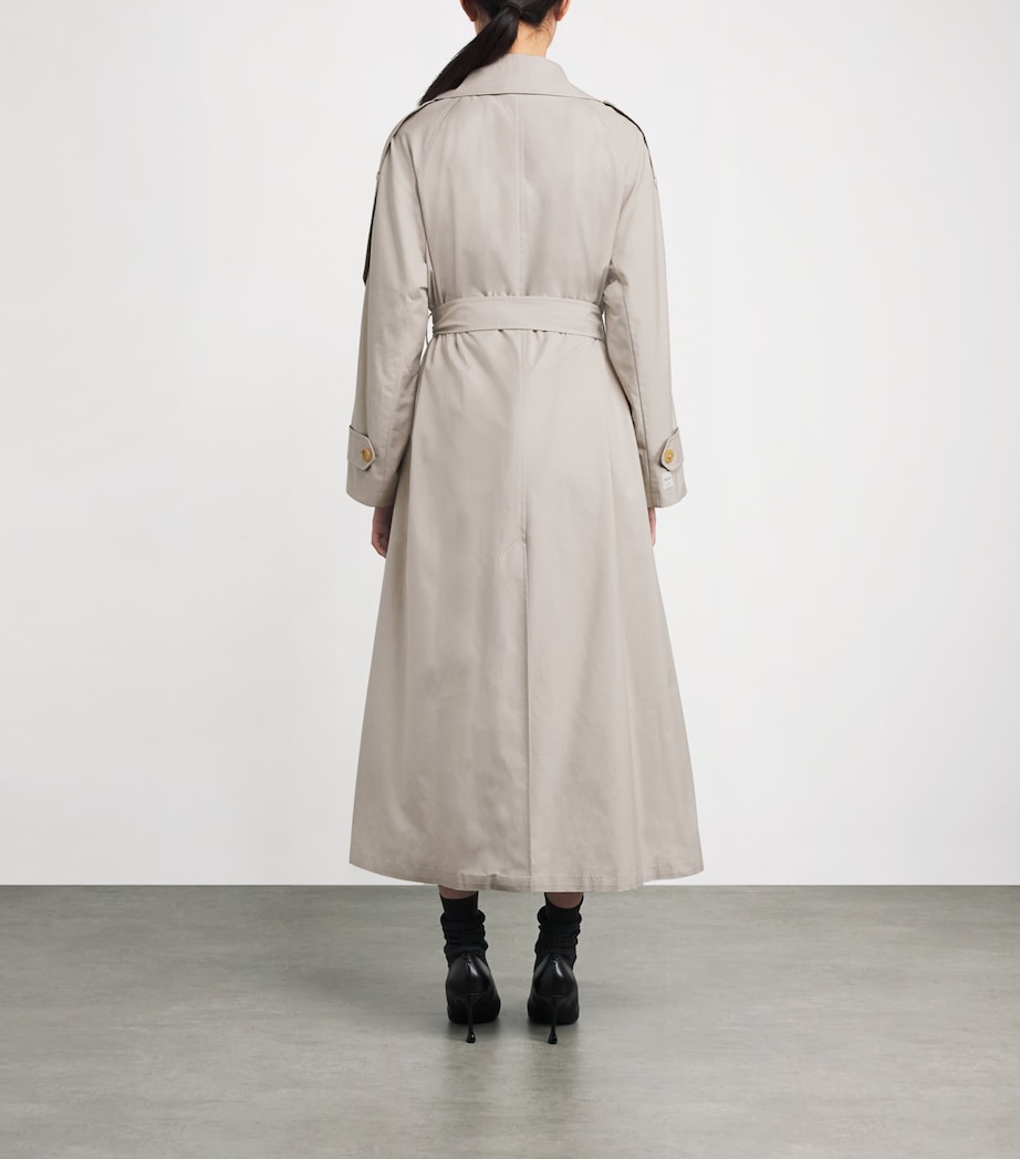 Belted Trench Coat ECRU Image 4