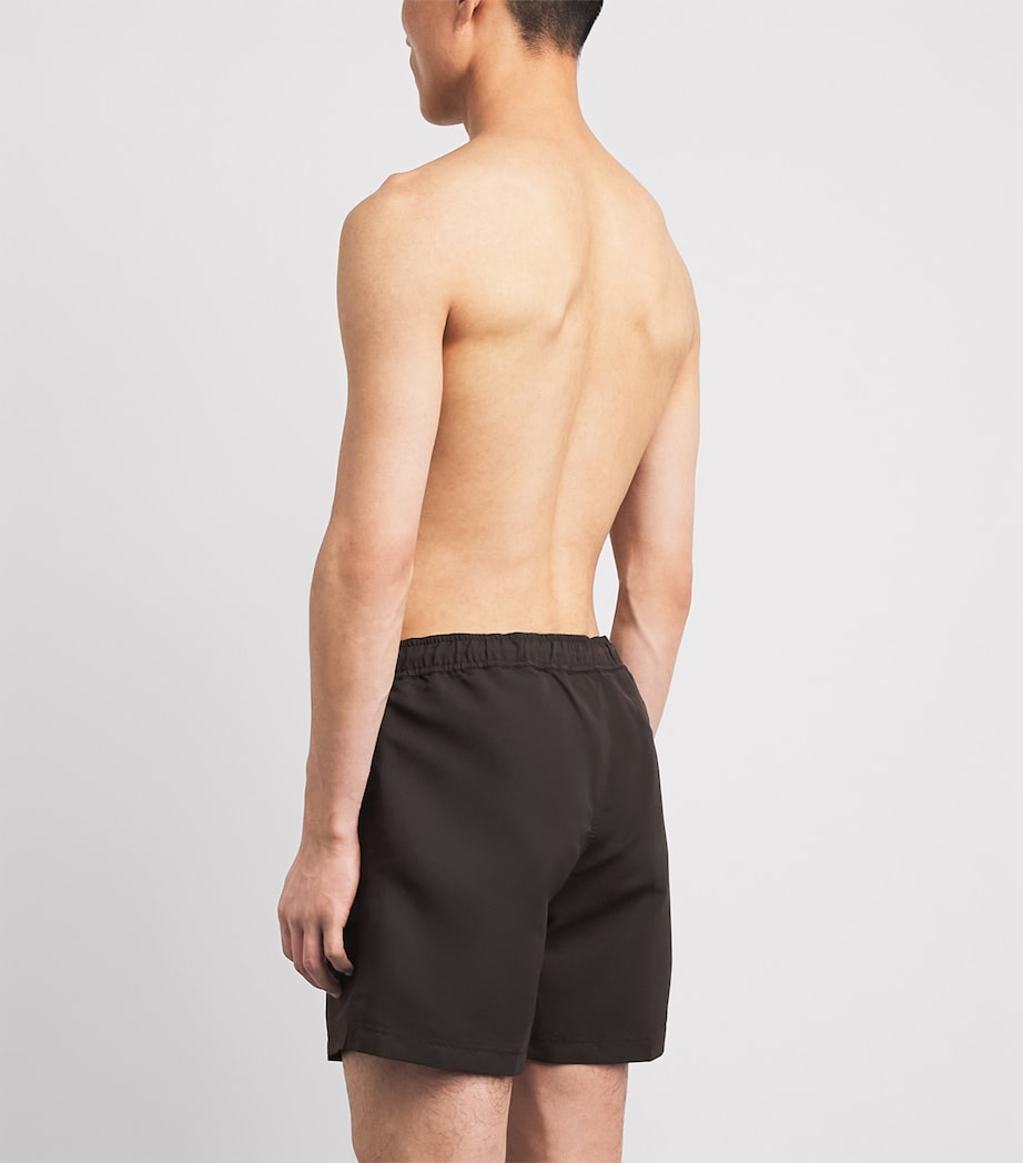 CHÉ Mens Oceano Swim Shorts Chocolate Brown Image 4