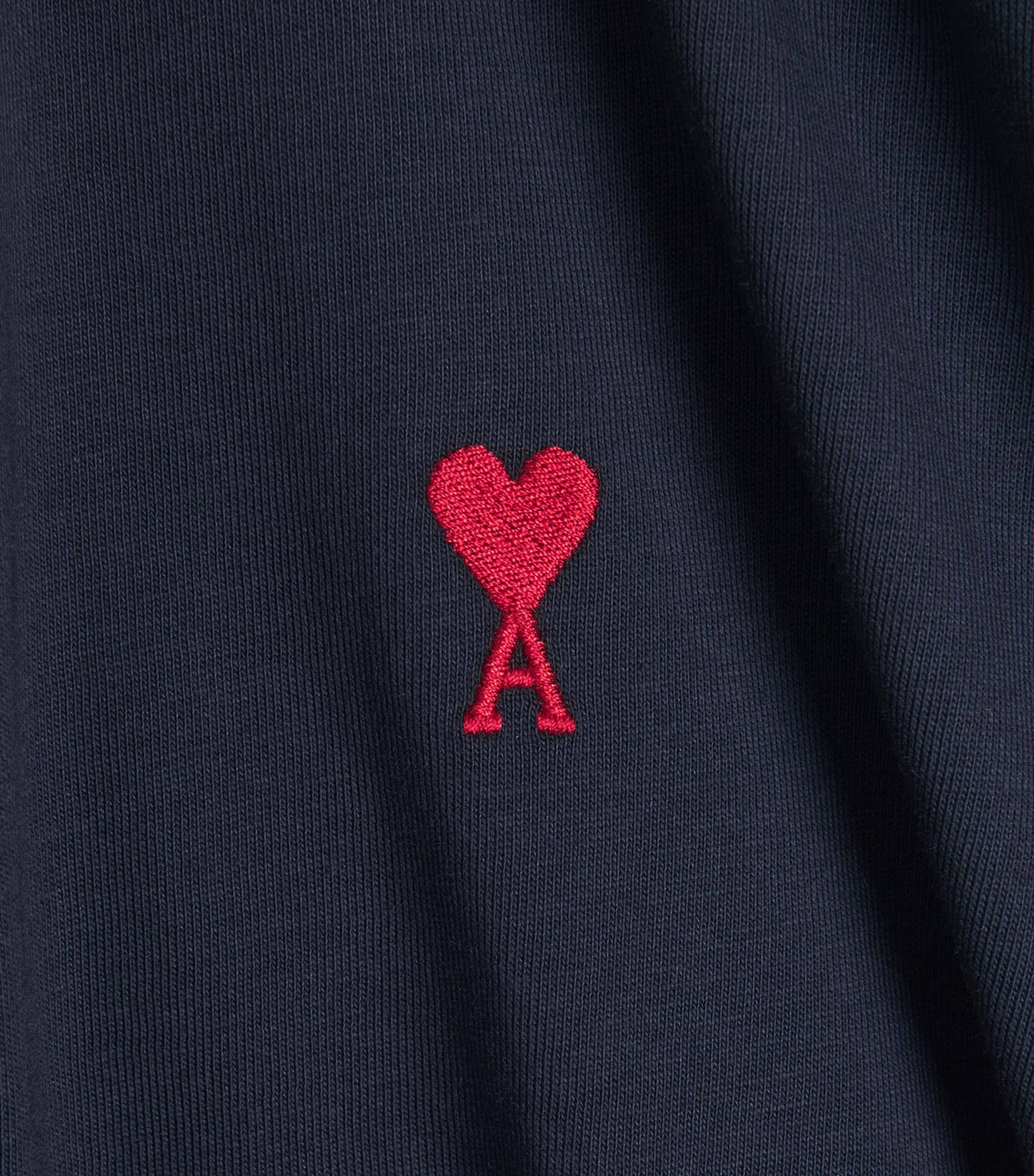 Cotton Ami de Coeur T-Shirt 430 BLEU NUIT Image 5