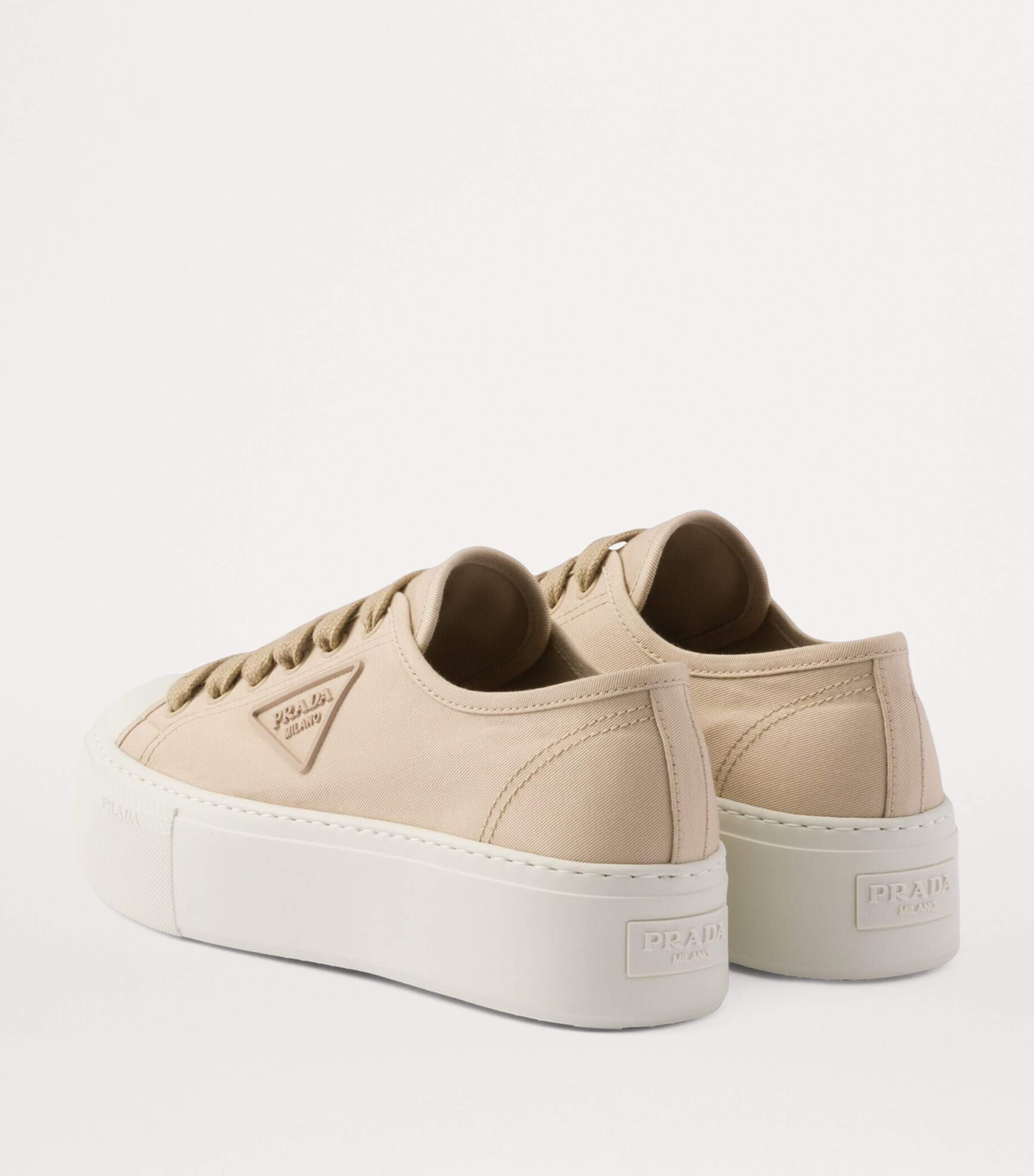 Fabric Platform Triangle Sneakers 50 F0065 Image 4