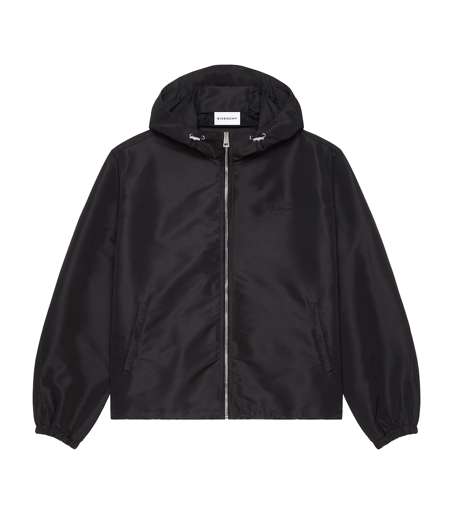 Faille Hooded Windbreaker BLACK Image 1