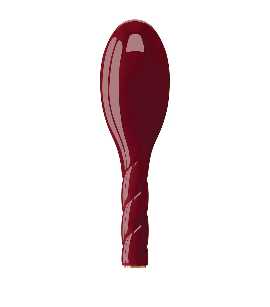 N.07 Small Detangling & Stimulating Hair Brush CHERRY Image 3