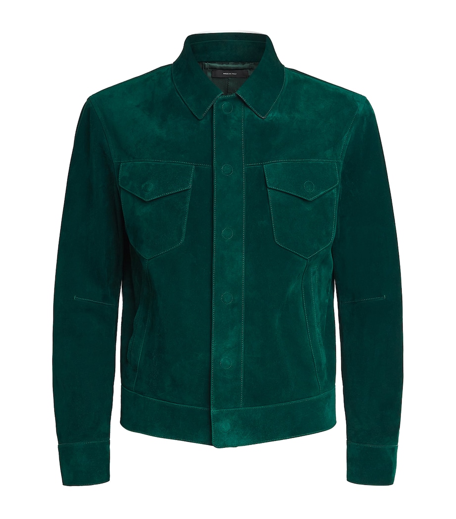 TOM FORD Mens Suede Jacket Gcu Image 1