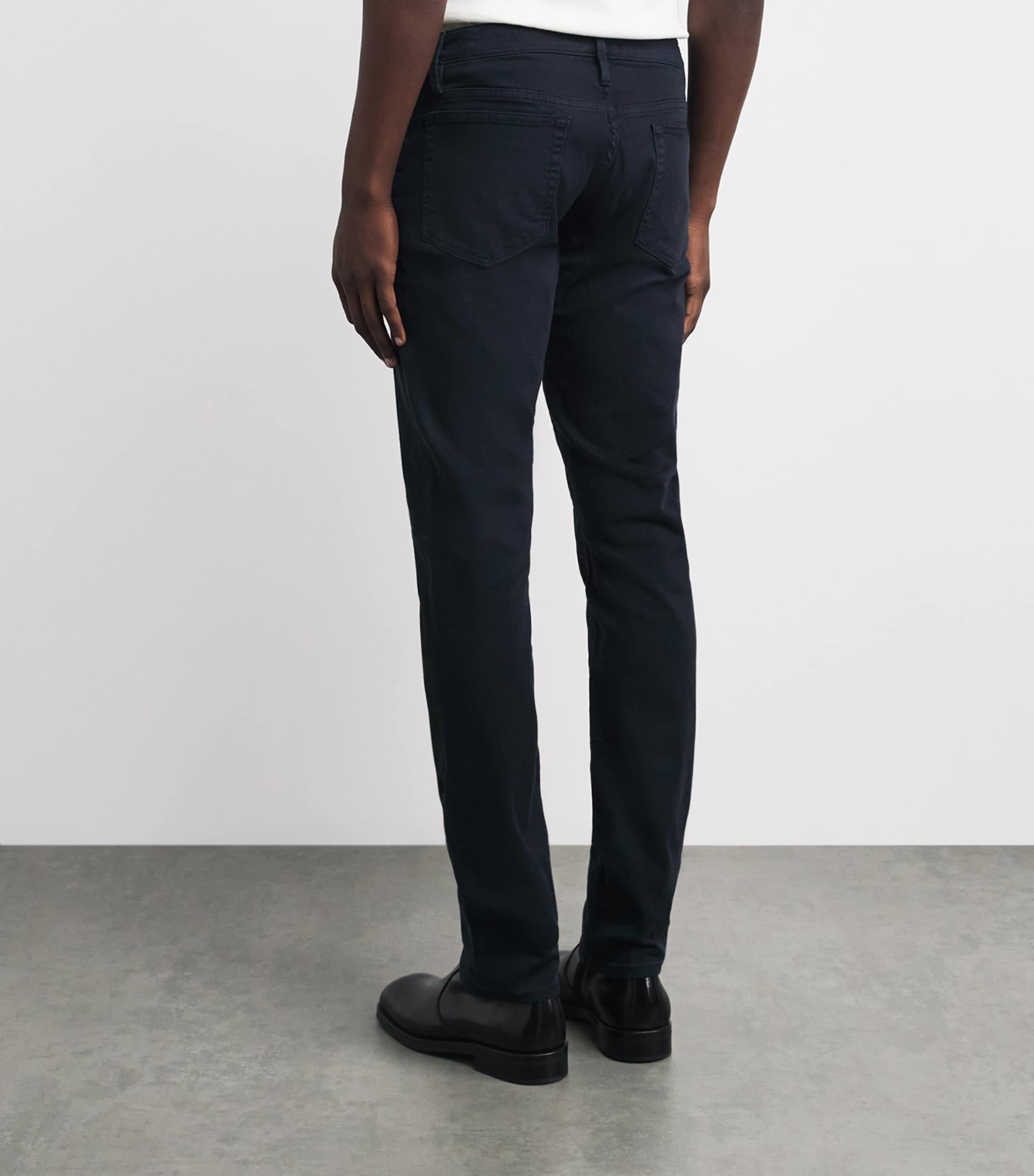 FRAME Mens Slim Jeans Garage Navy Image 5