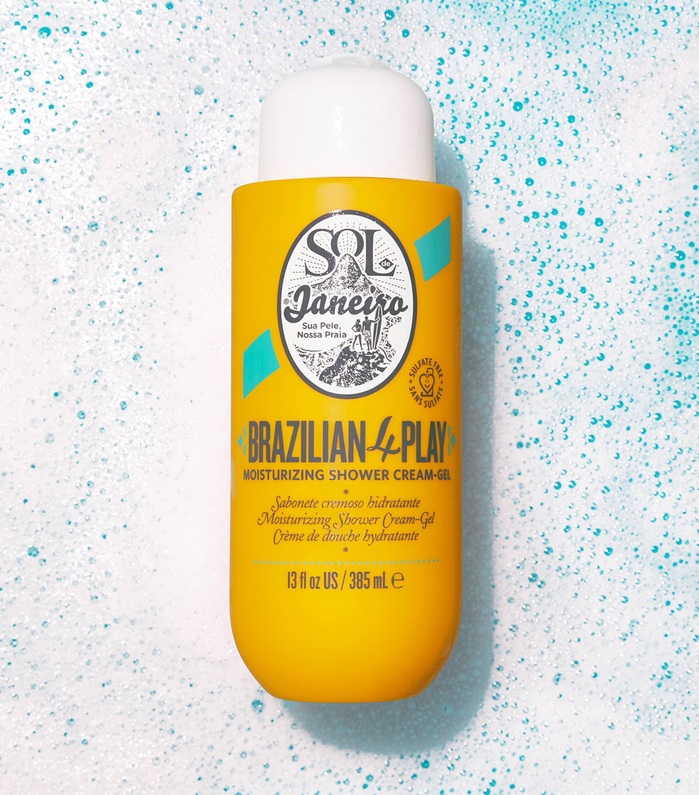 Brazilian 4 Play Moisturizing Shower Cream-Gel (385ml) NO COLOUR Image 2