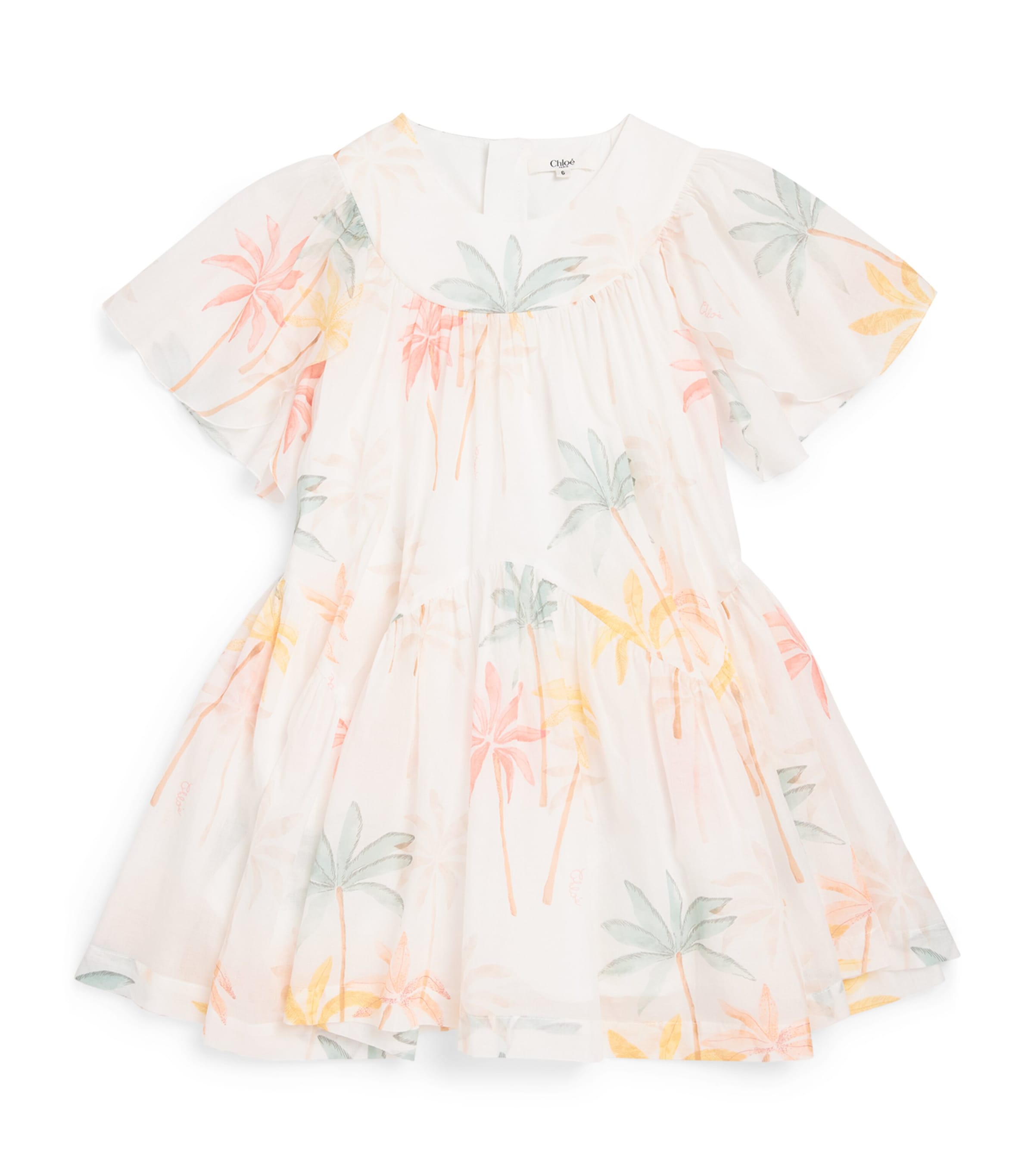 Chloé Palm Tree-print Dress