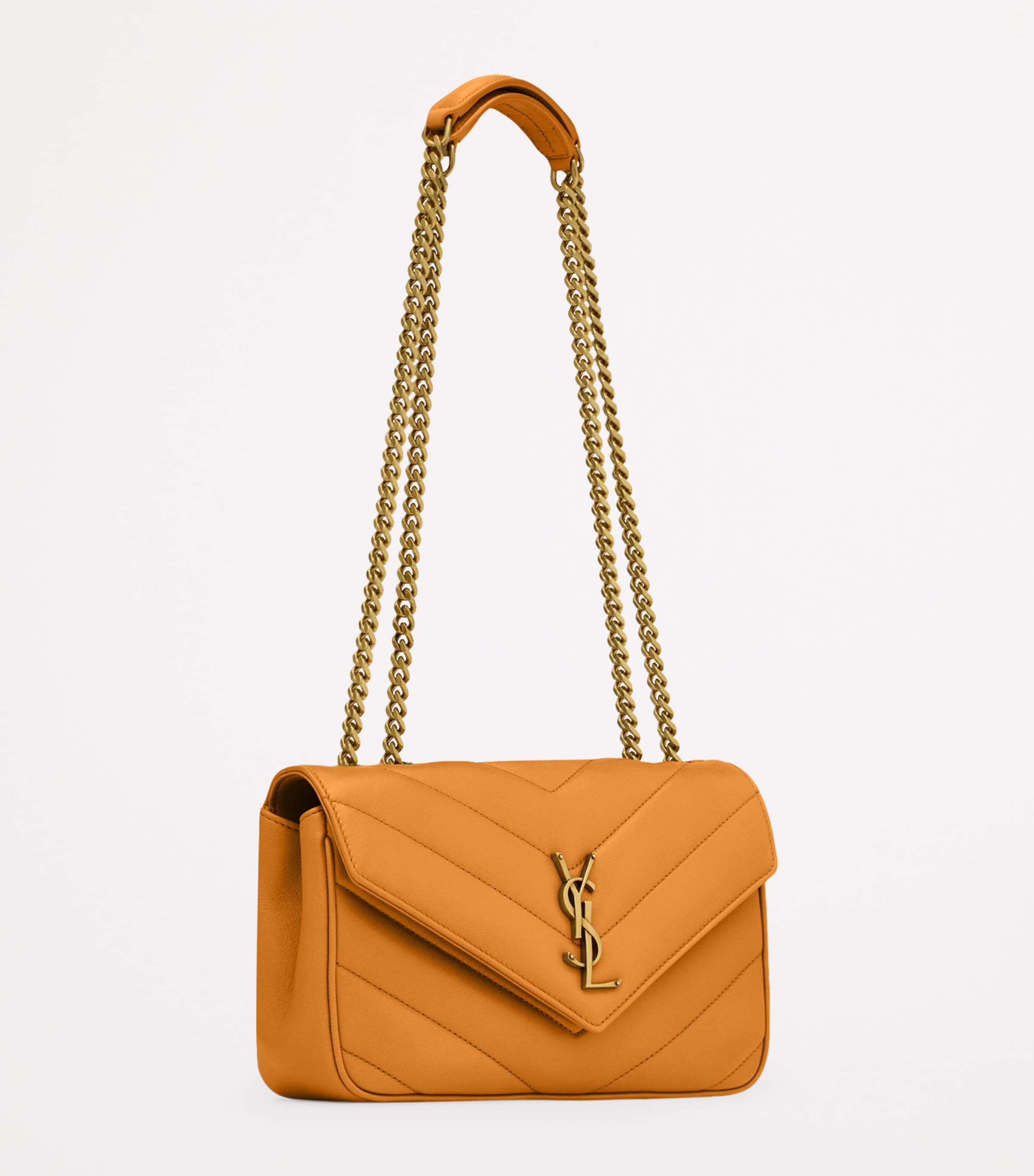 Saint Laurent Small Loulou Matelassé Shoulder Bag | Harrods US