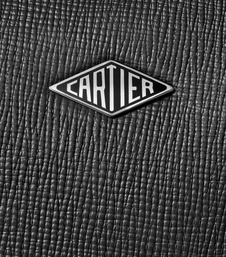 Cartier Leather Losange Cross-Body Bag Black Image 10