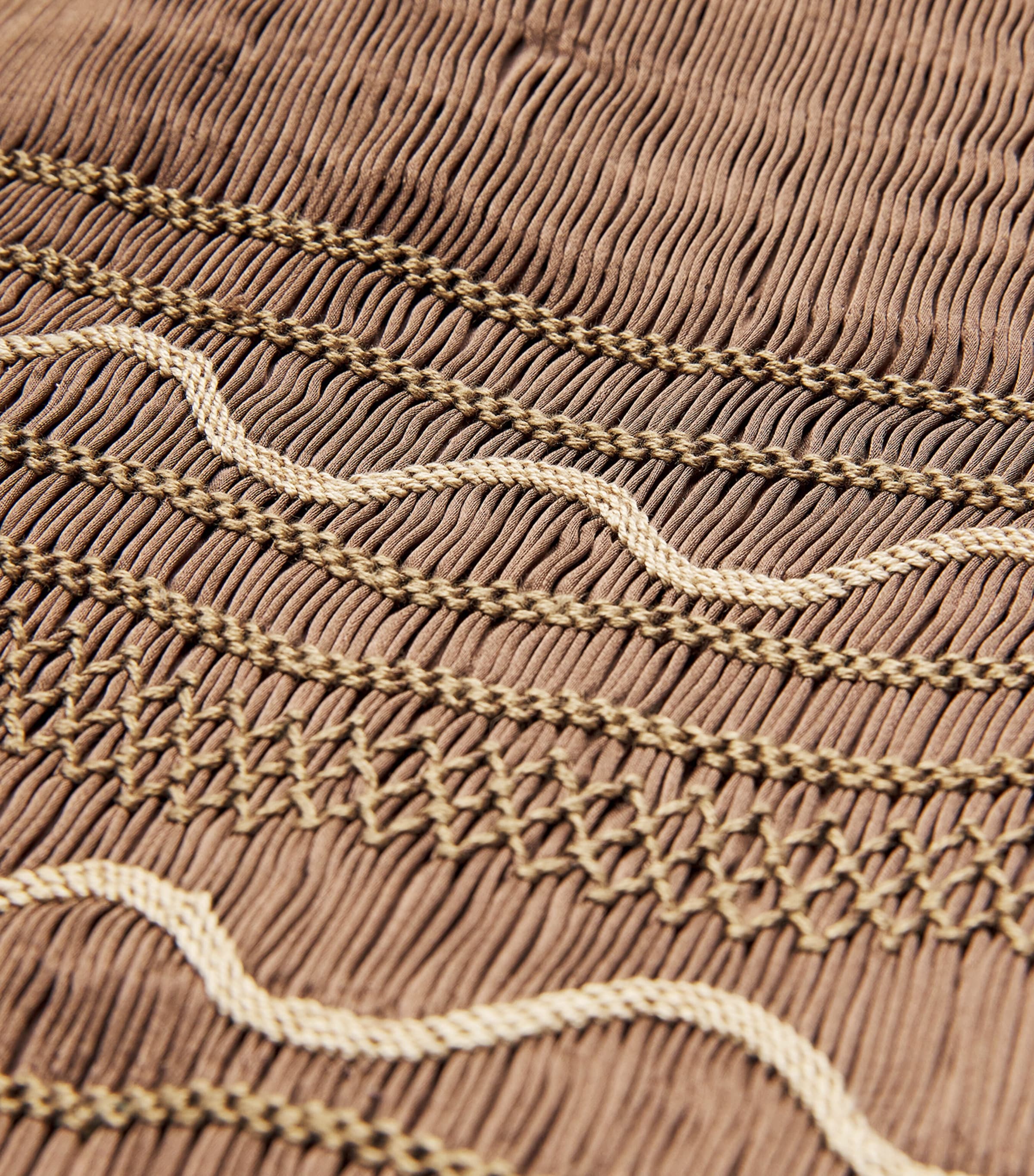 Silk Gioia Midi Dress REGIO BROWN Image 5