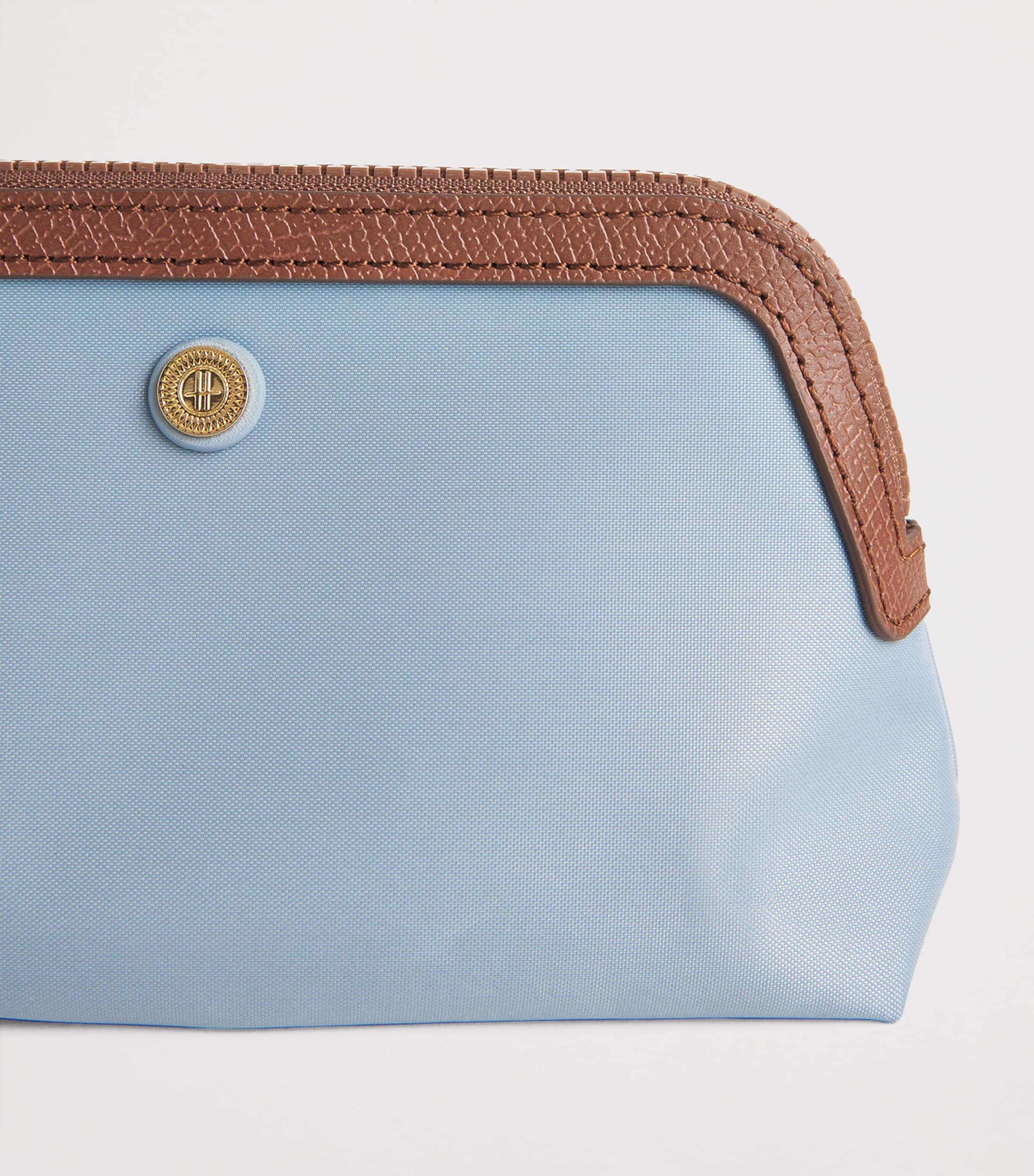 Harrods Small Nylon Wash Bag Blue Image 3