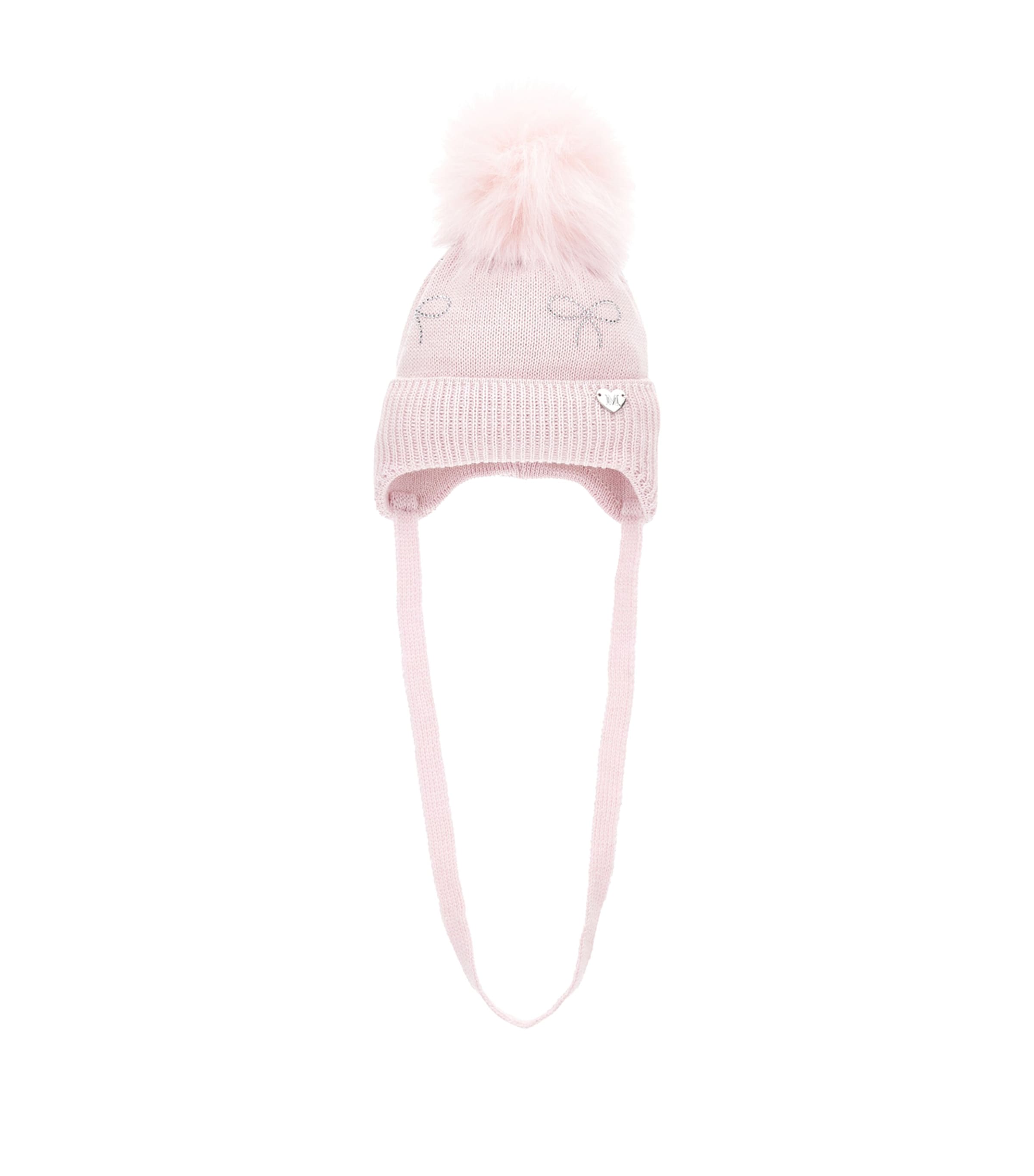 Monnalisa Wool-blend Pom-pom Hat