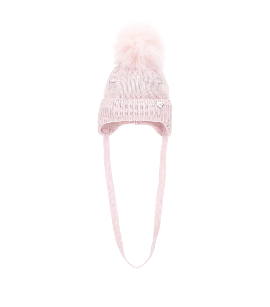 Wool-Blend Pom-Pom Hat ROSA FAIRYTALE Image 1