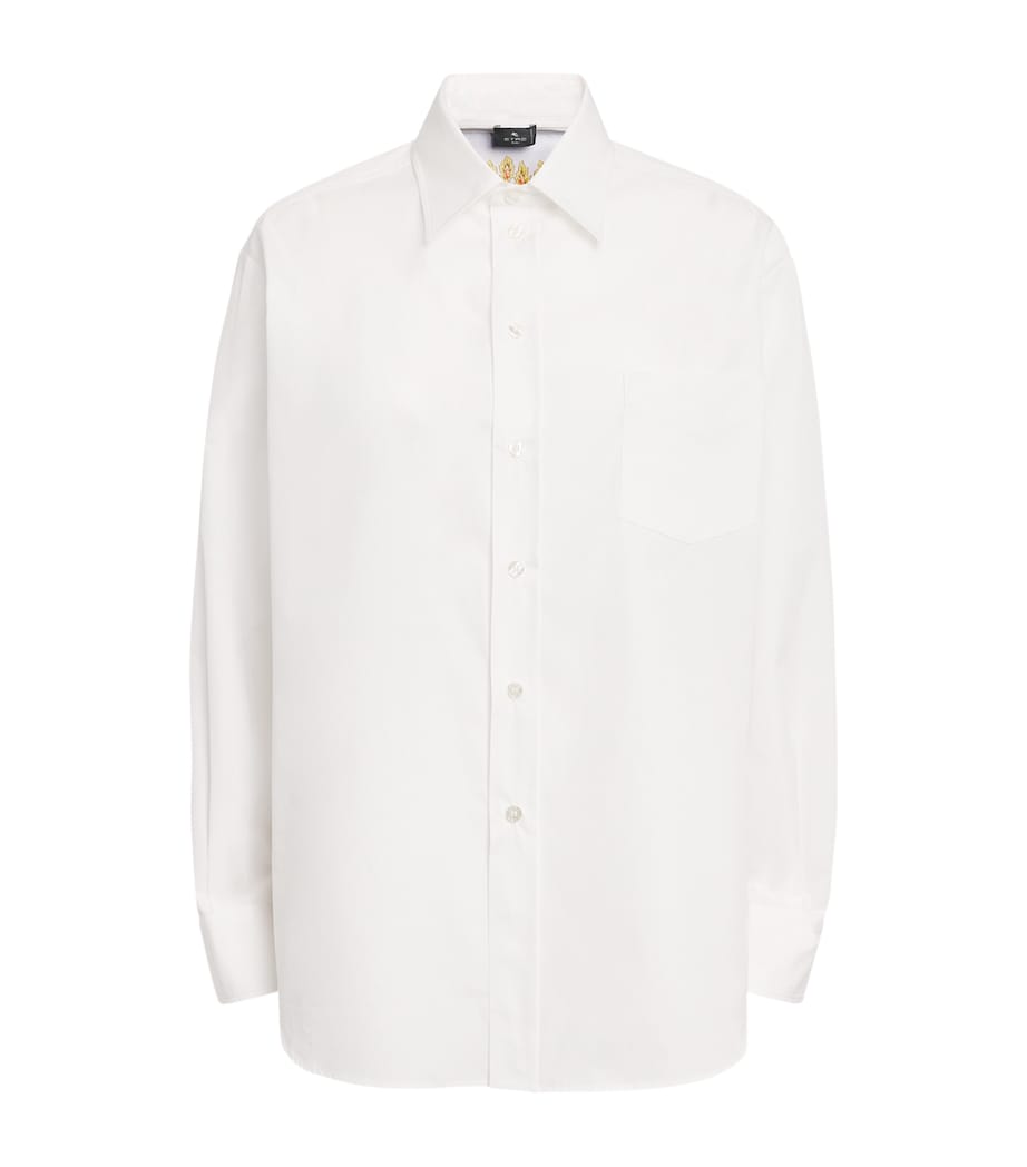 Silk-Cotton Printed Shirt X0882 Image 1