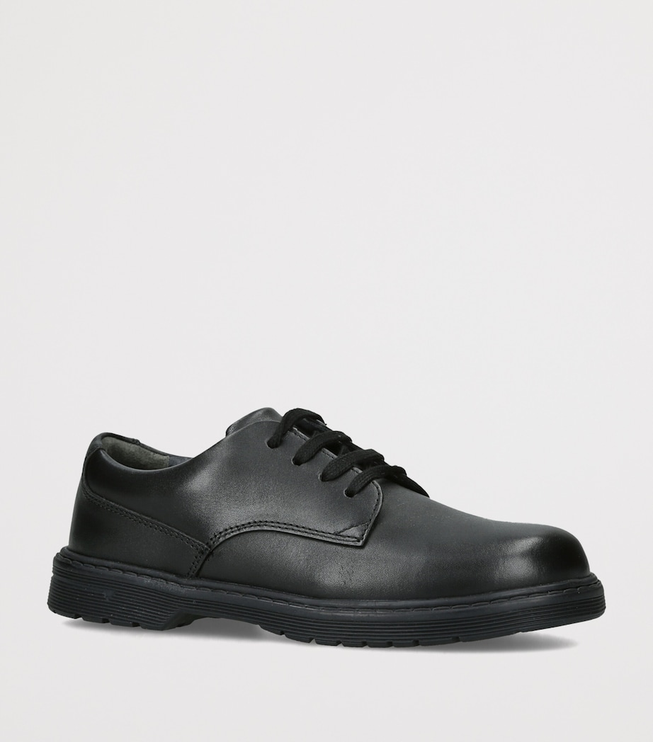 Start-Rite Leather Glitch School Shoes Black Image 3