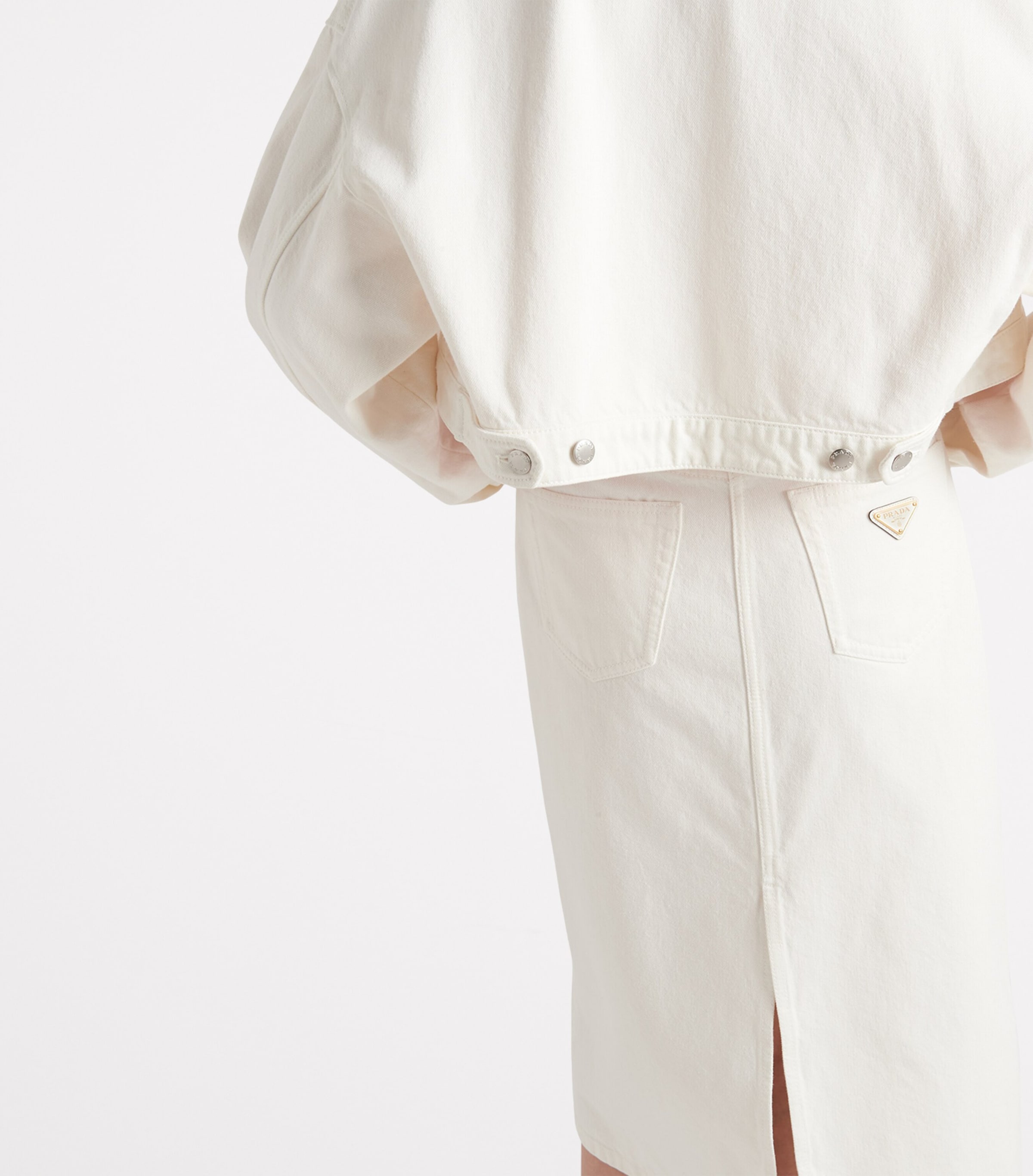 Triangle Denim Jacket F01CD Image 4