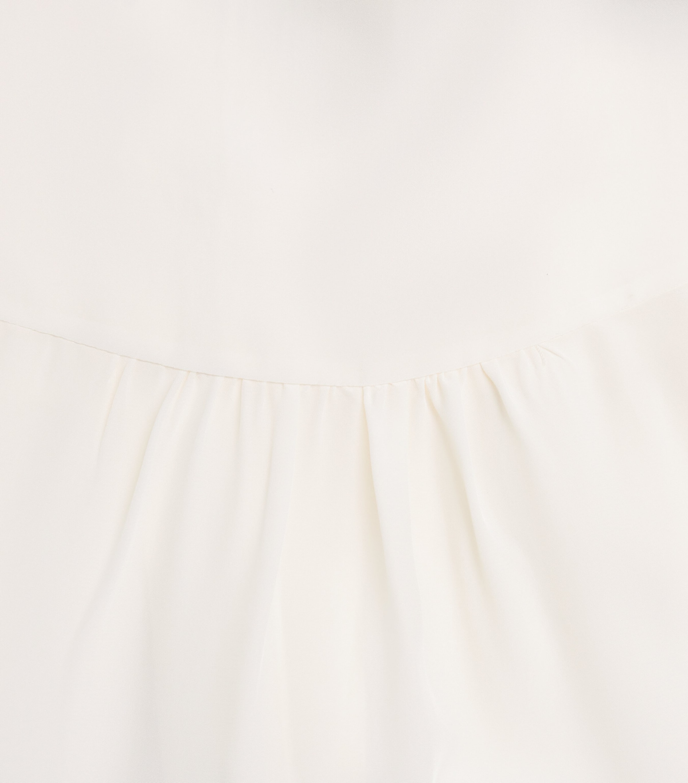 Self-Tie Magnolia Blouse W0097 DOVE Image 6