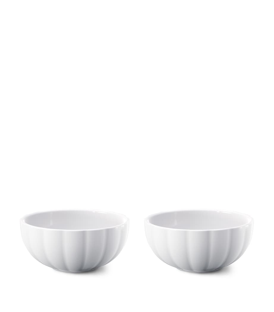 Porcelain Berndadotte Petit Bowl (Set of 2) WHITE Image 1
