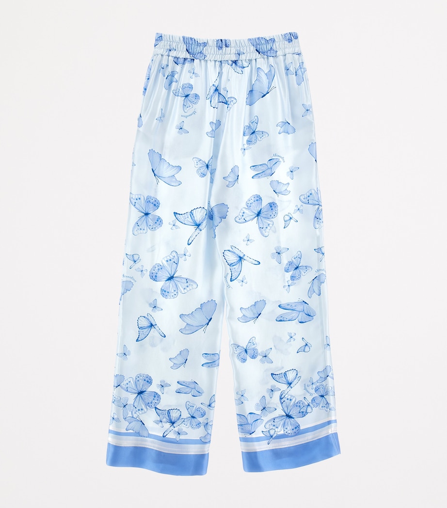 Satin Butterfly Trousers (2-14 Years) CELESTE Image 2