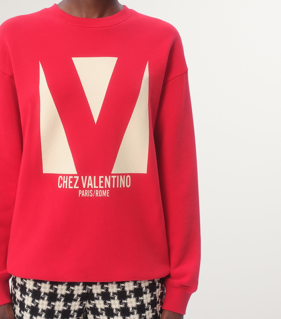 Cotton Logo Sweatshirt R9B Image 5