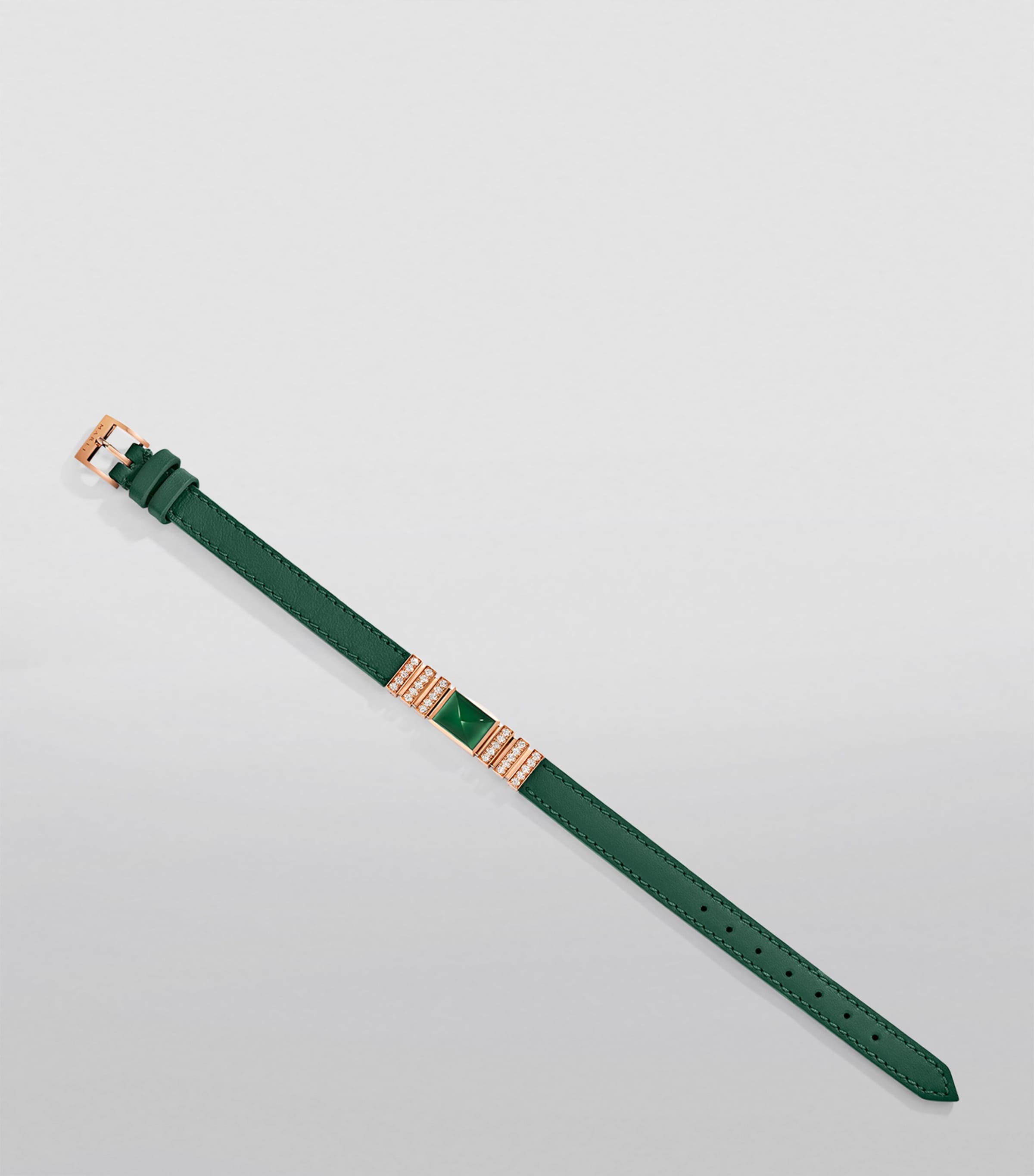 Rose Gold, Diamond and Nappa Leather UNII Bracelet ROSE GOLD Image 3