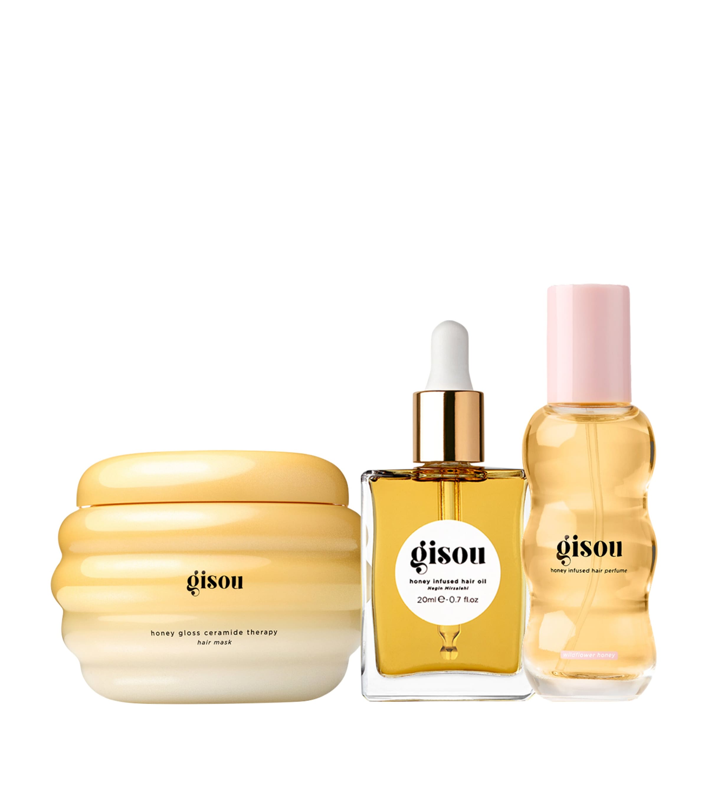 Gisou Honey Hair Icons Set Image 2