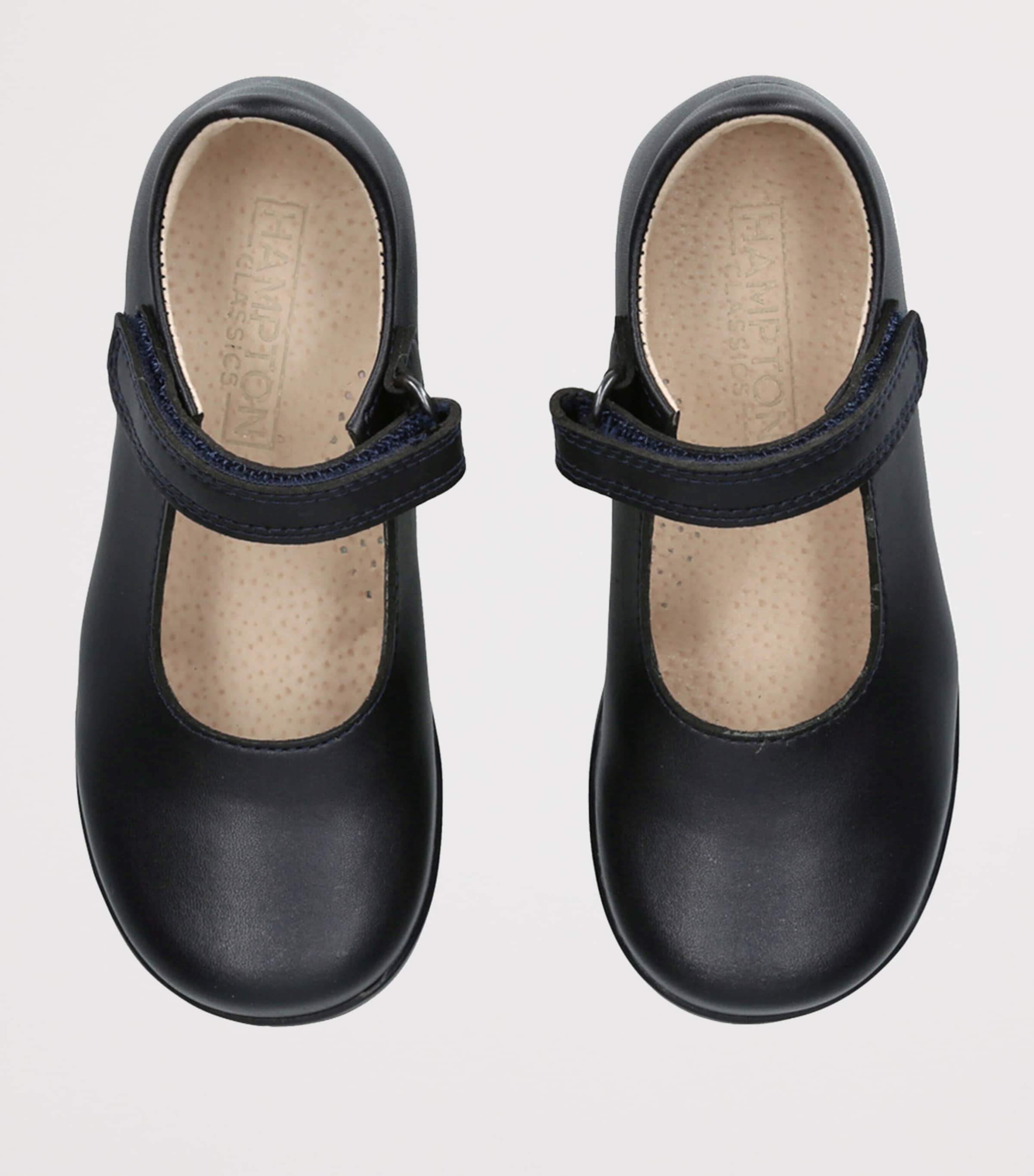 Leather Emily School Shoes NAVY Image 4