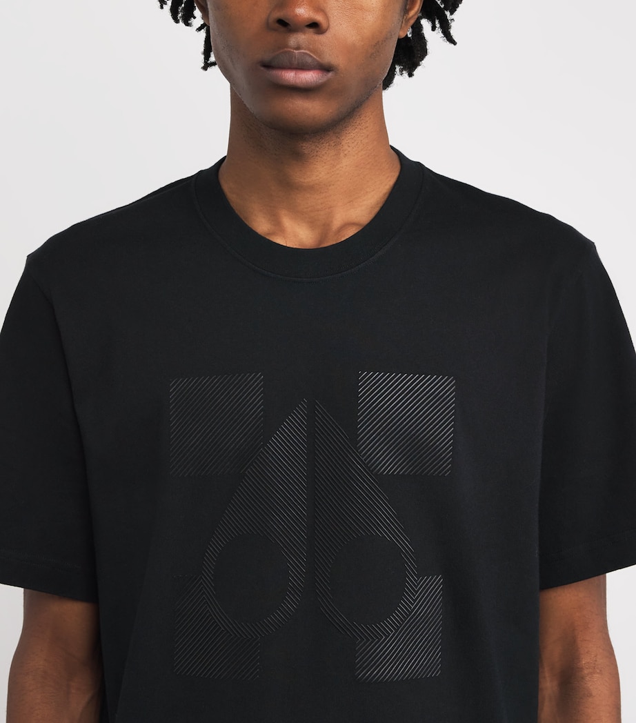Rubberised Logo T-Shirt BLACK - 292 Image 6