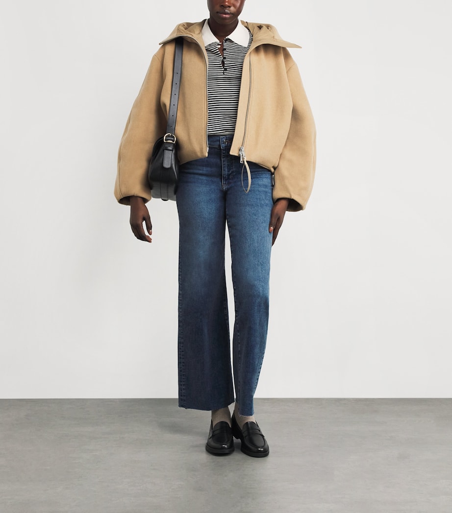 Le Slim Palazzo Wide-Leg Jeans CANALS RAW AFTER Image 2