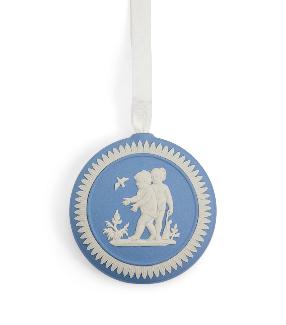 Jasper New Baby Ornament WHITE Image 1