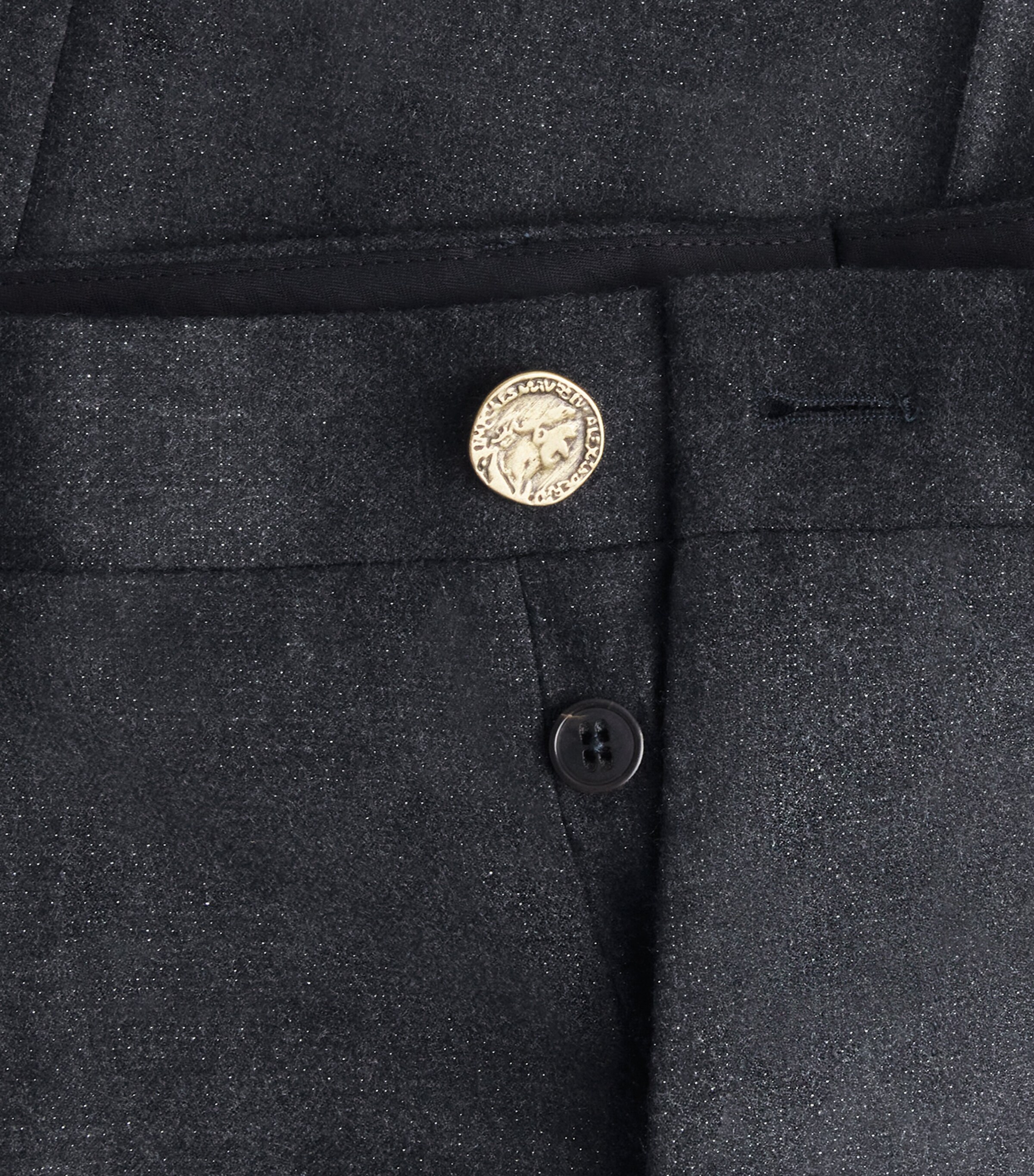 Wool Rafael Trousers P403 CHARCOAL Image 5