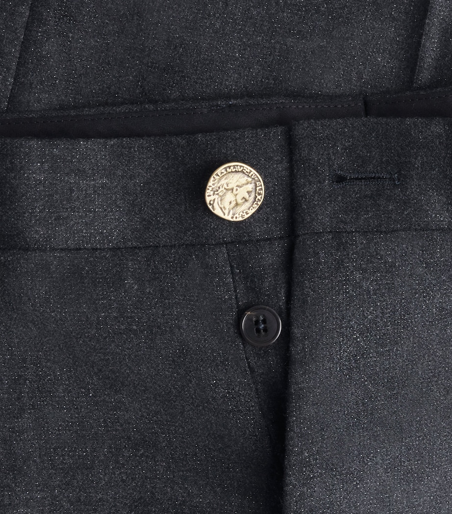 Wool Rafael Trousers P403 CHARCOAL Image 5