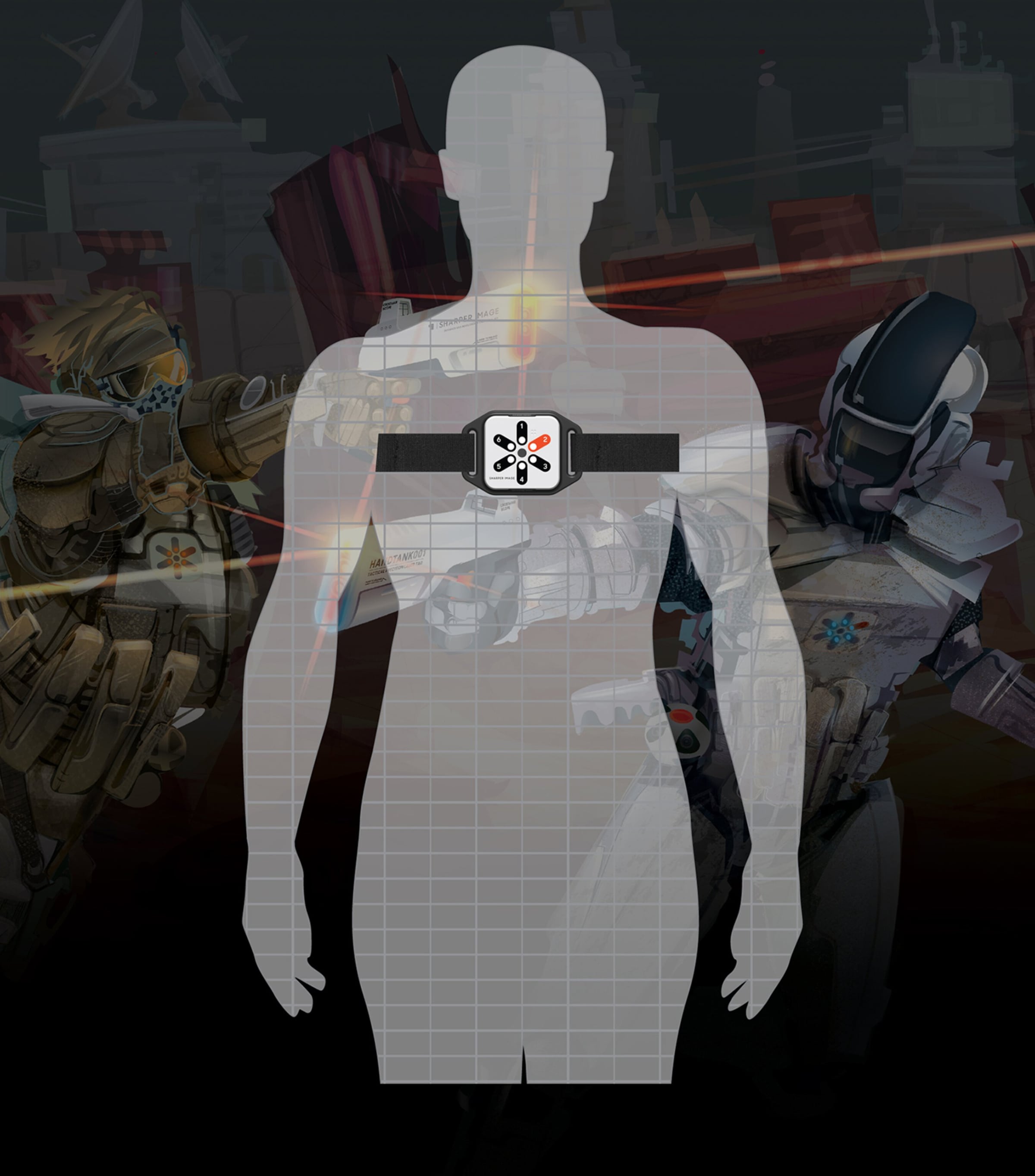 Laser Tag Battletank Handtank Battle Pack MULTI Image 3