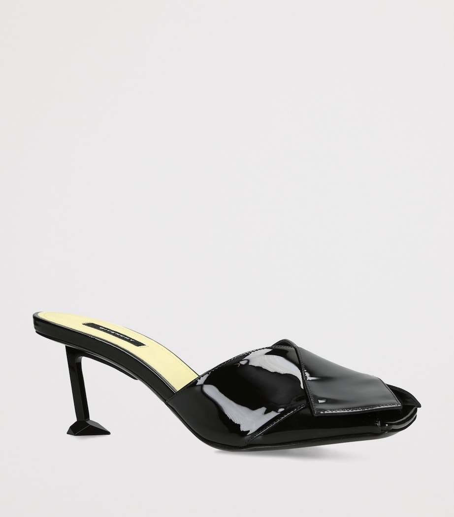 Givenchy Leather Boudoir Fold Mules 65 Black Image 3