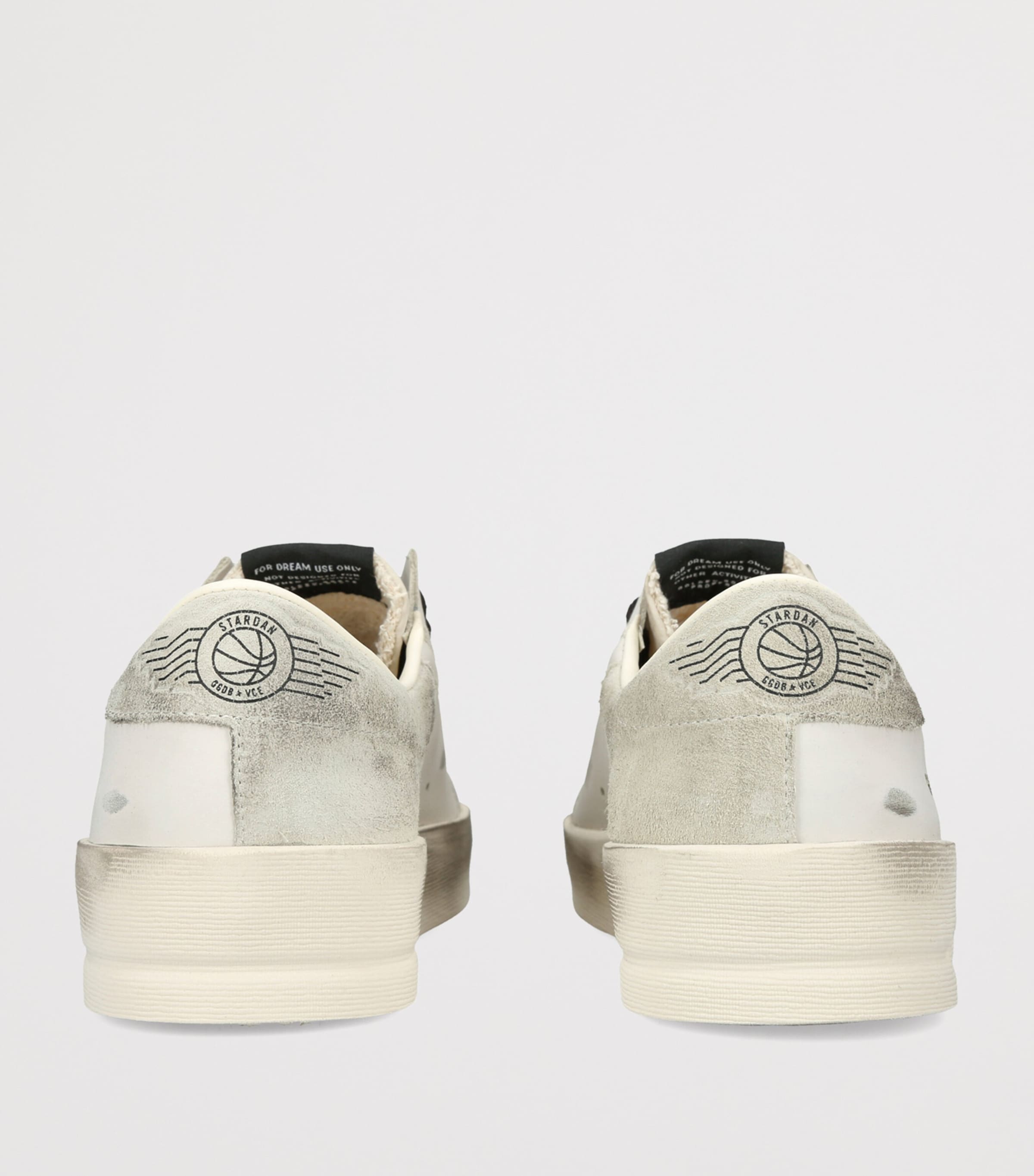 Golden Goose Suede Stardan Sneakers White/navy Image 4