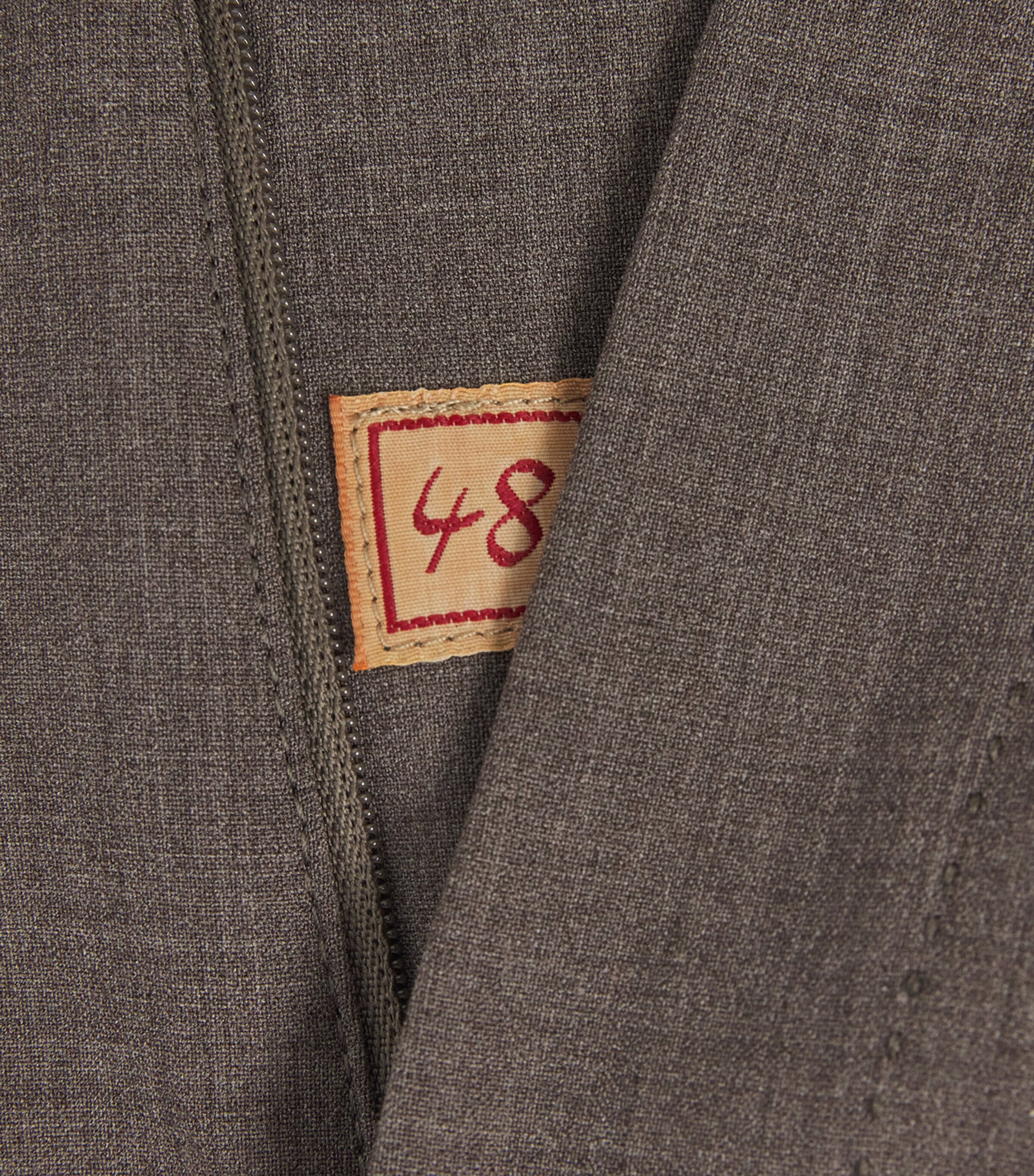 Wool-Blend Tailored Trousers 08-TAUPE Image 5