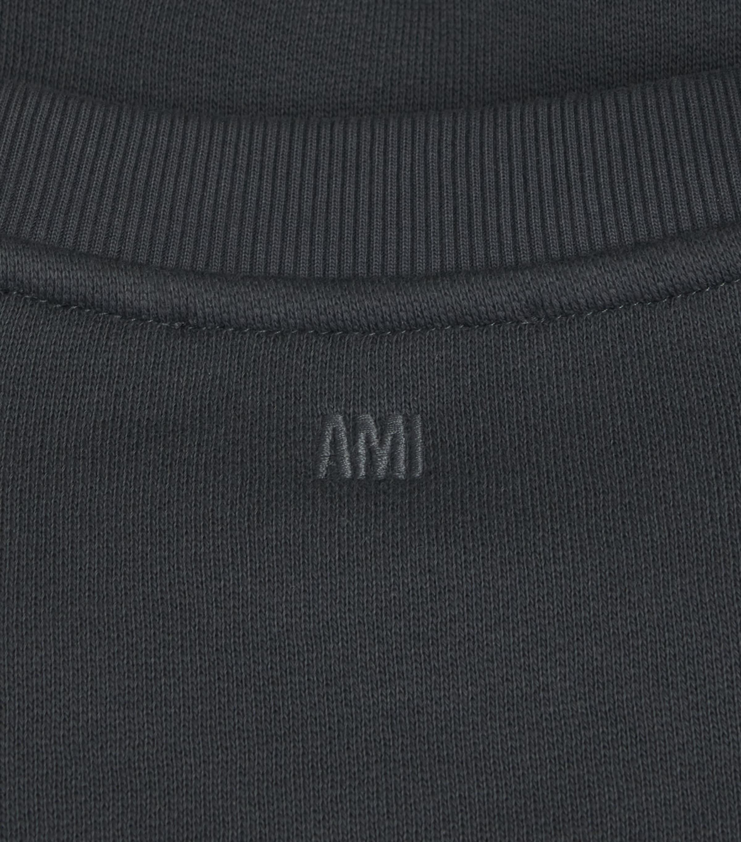 Cotton Ami de Coeur Sweatshirt 020 - ANTHRACITE Image 5