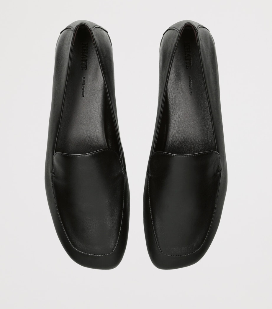 Leather Monroe Loafers BLACK Image 4