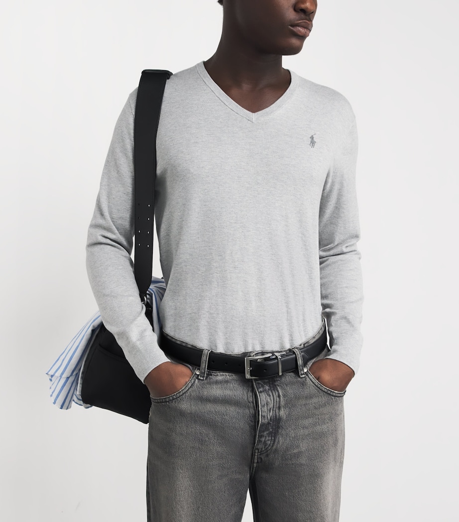 Polo Ralph Lauren Leather Reversible Belt Black Image 2
