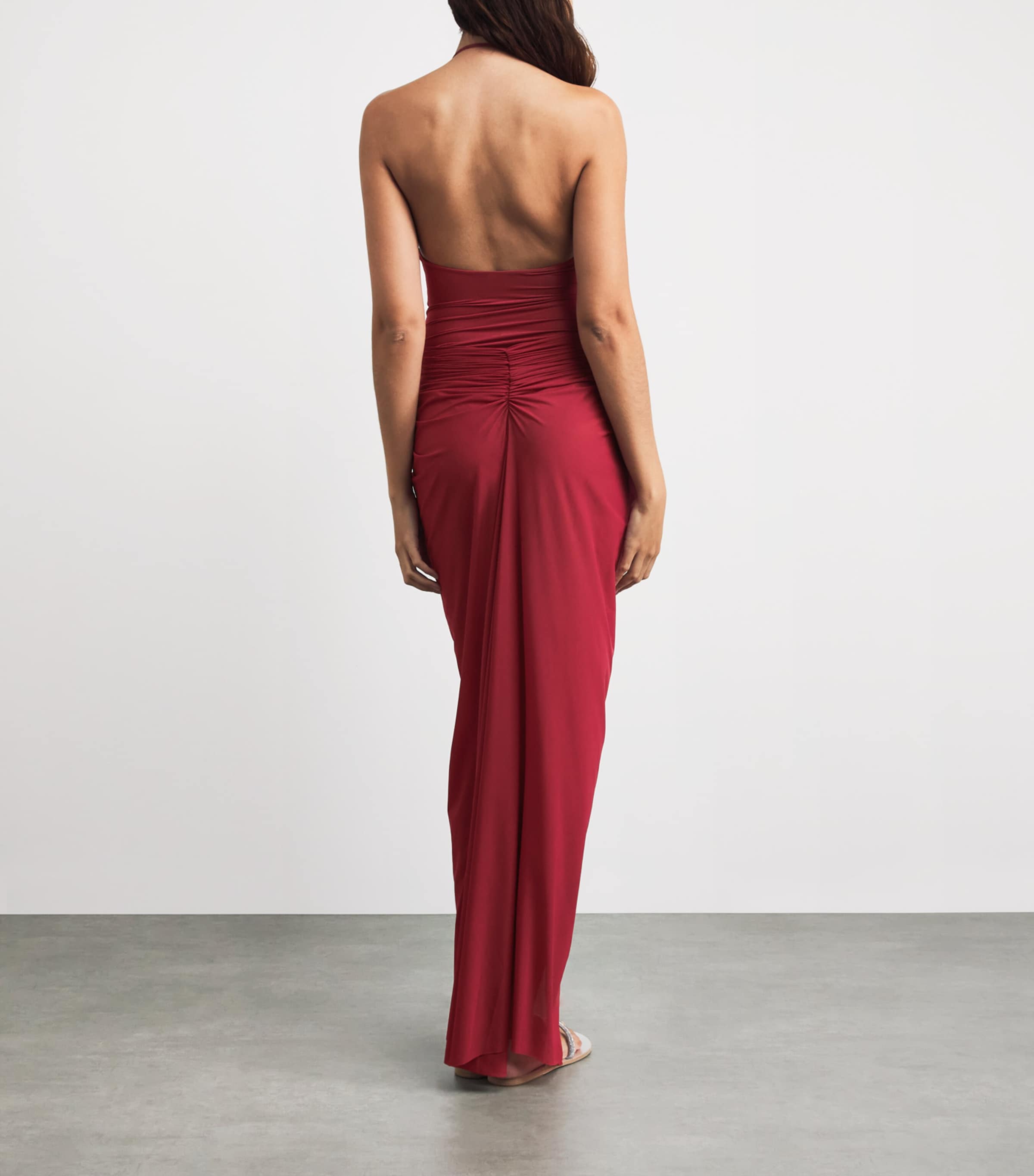 Maygel Coronel Womens Vestalia Maxi Dress Merlot Image 4