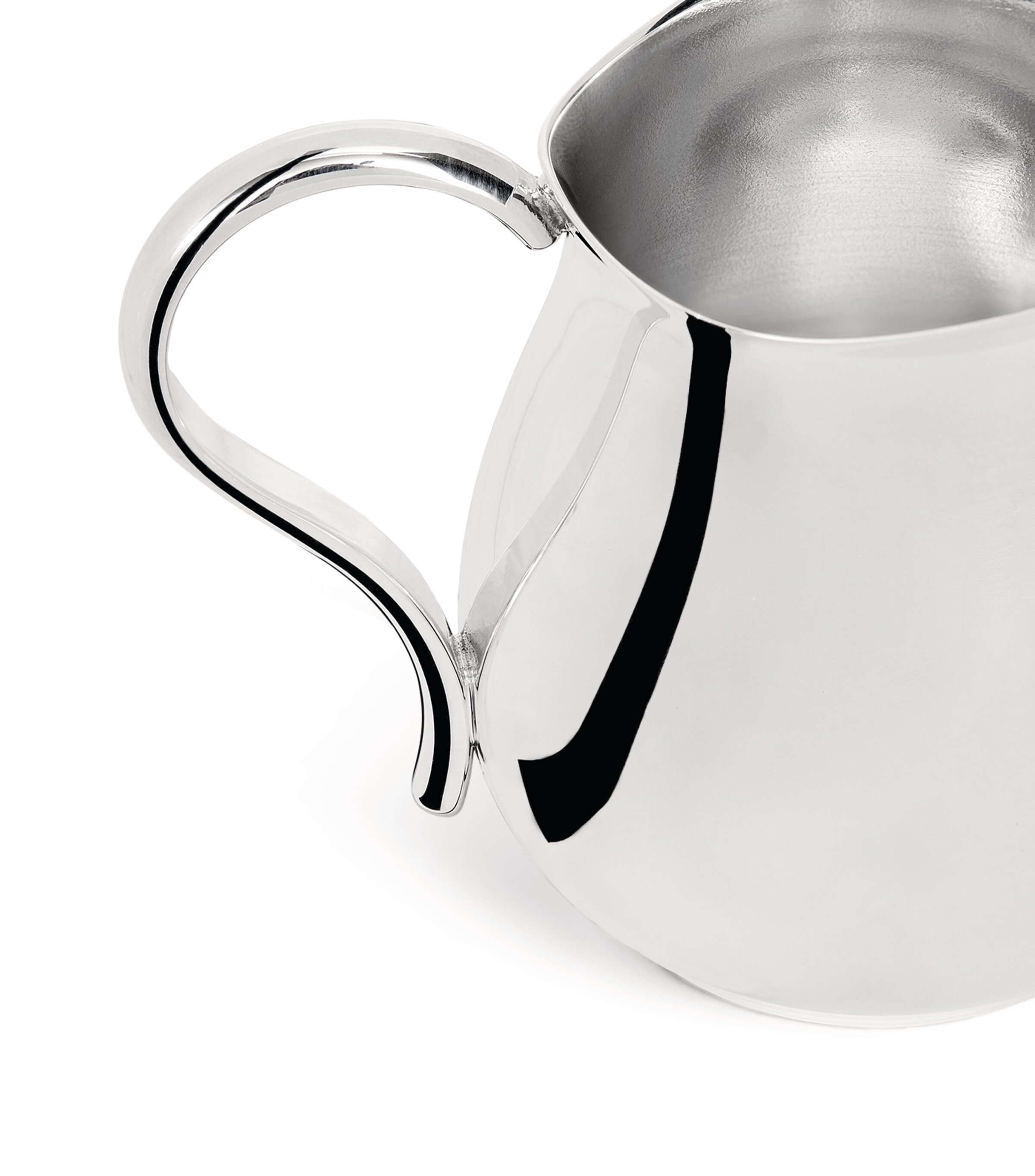 Silver-Plated Albi Individual Cream Jug SILVER Image 3