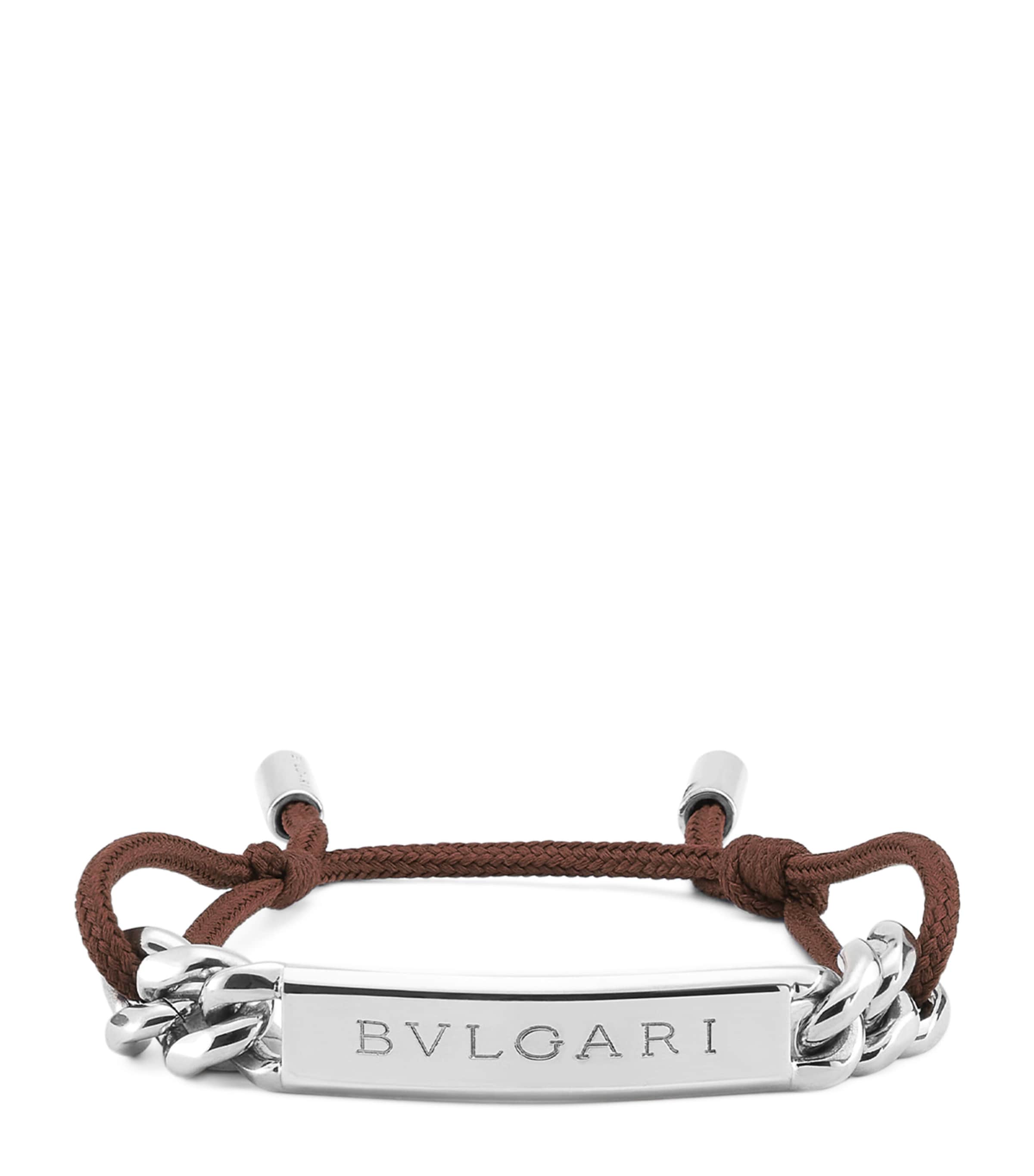Bvlgari Bulgari Bulgari String Bracelet Brown Medium Image 1