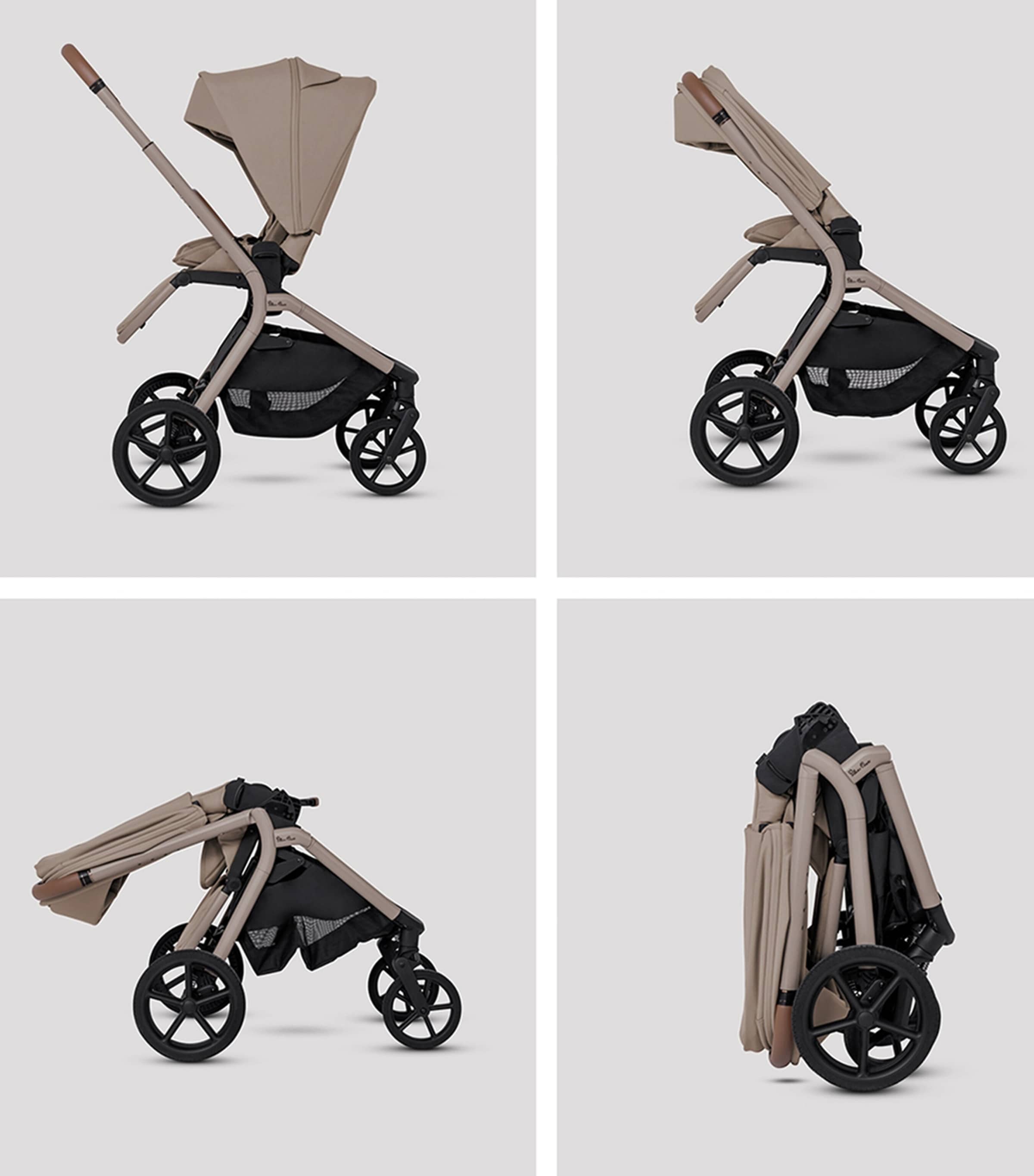 Silver Cross Breez Stroller Travel Bundle Champagne Image 3