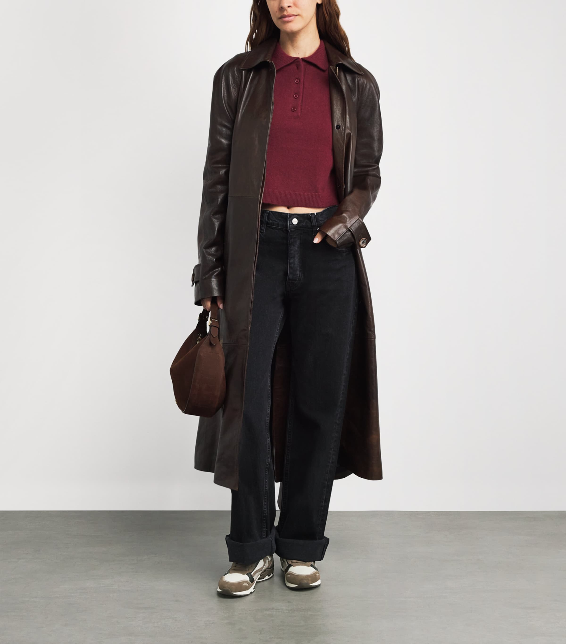 Flame Sneakers BROWN Image 6