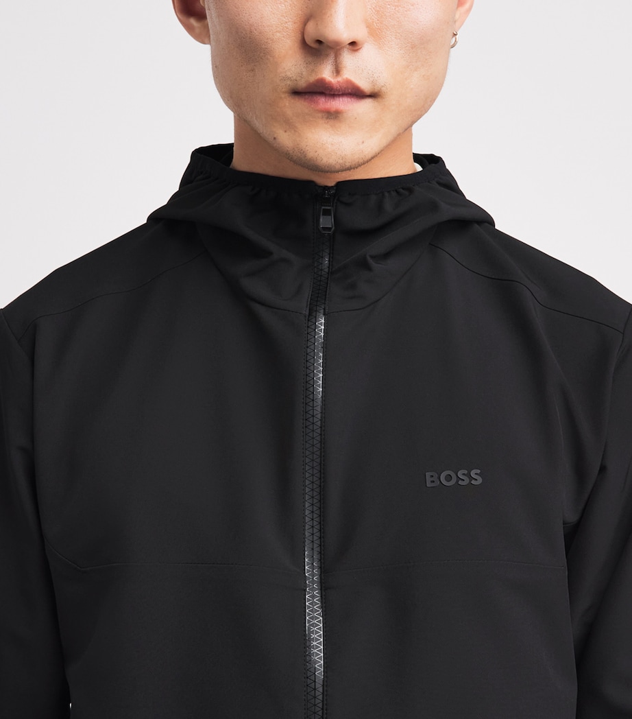 BOSS Mens Water-Resistant Commuter Pro Jacket Black Image 3