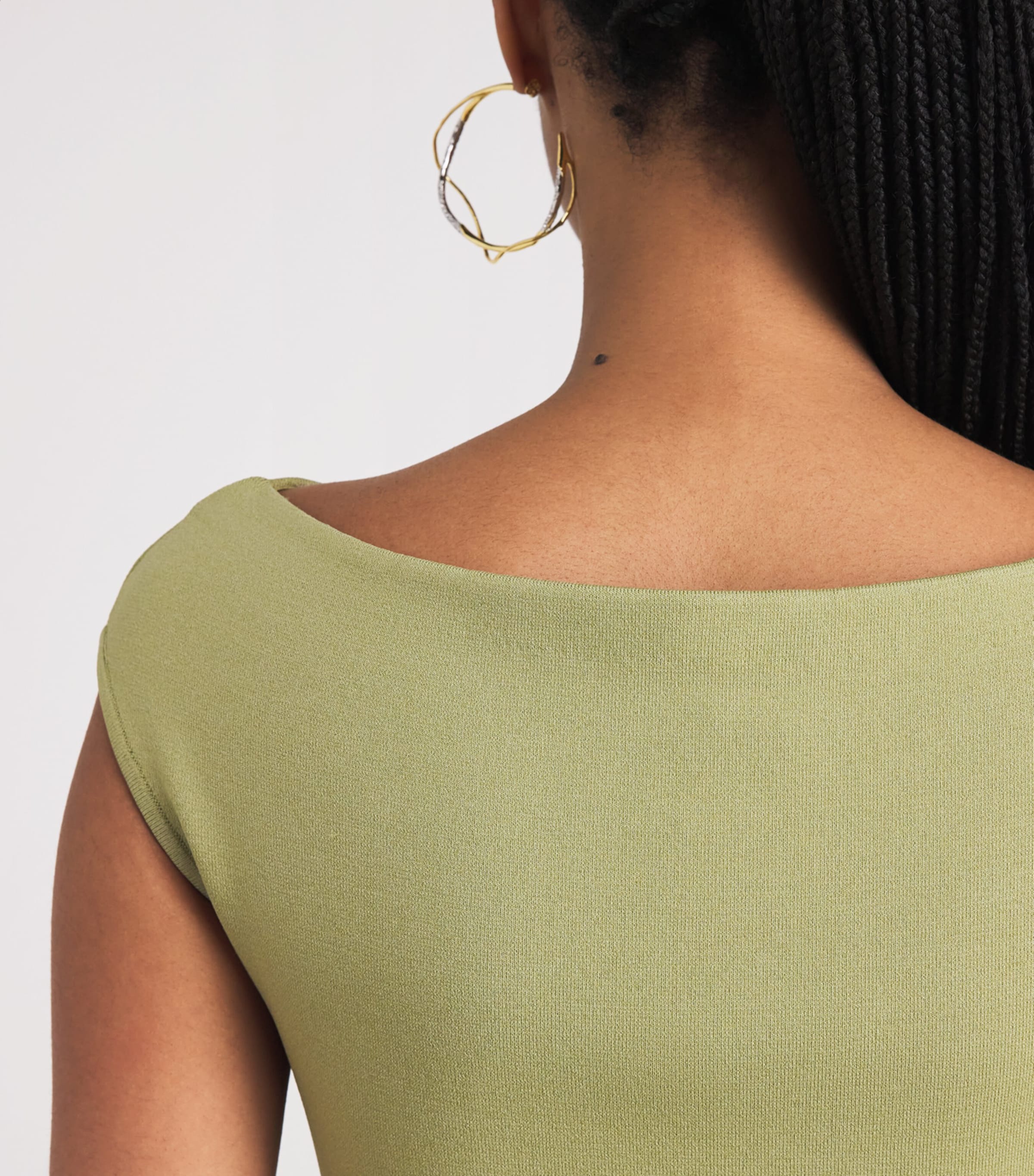 Yudi Knit Mini Dress PASTURE Image 6